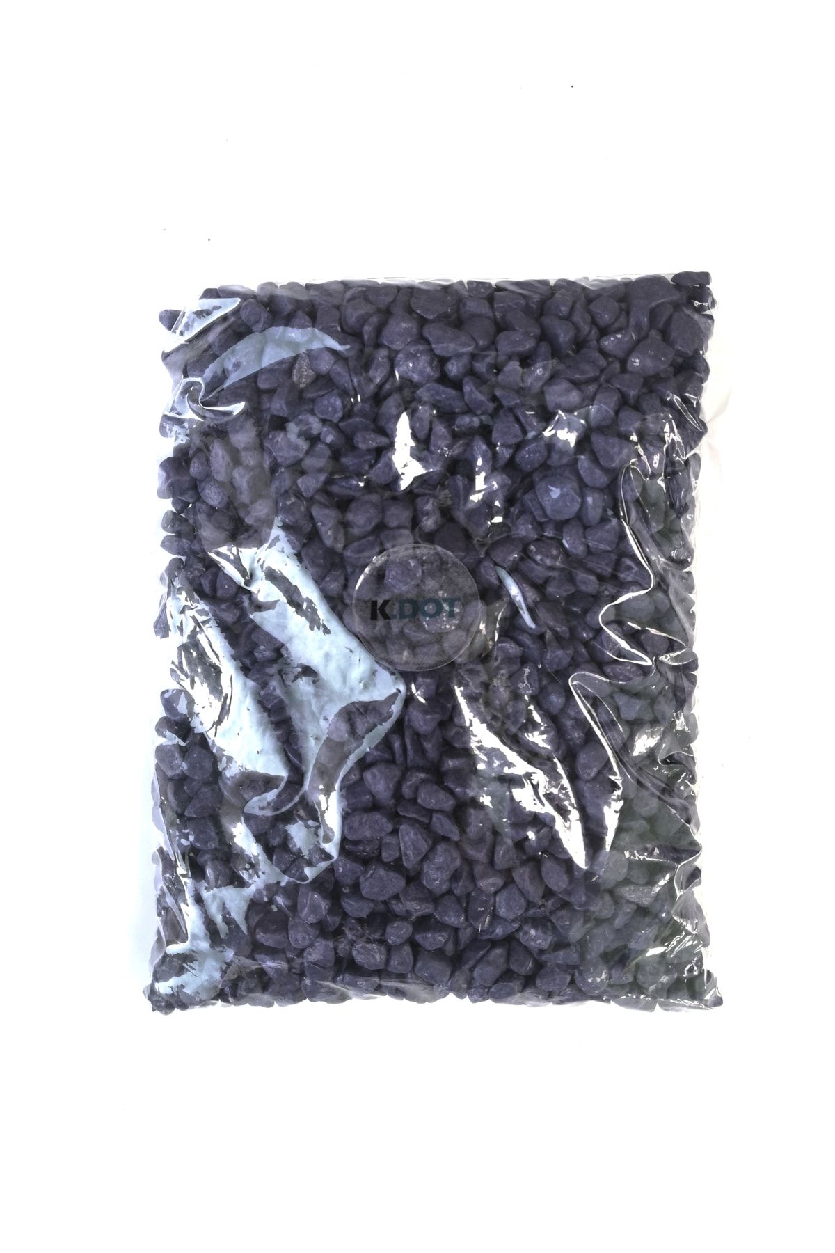KDOT Akvaryum Ve Teraryum Siyah Dekoratif Çakıl Taşı 500 Gr