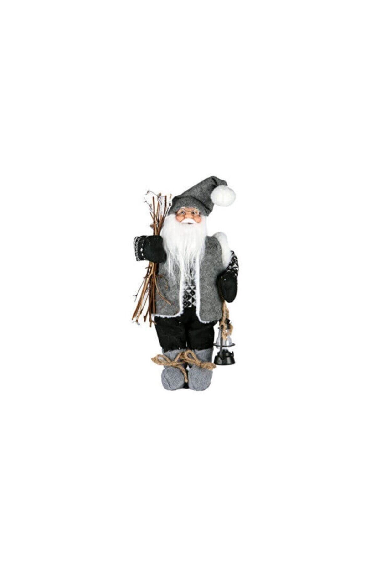 Porland Noel Baba Gri Ormancı 40cm