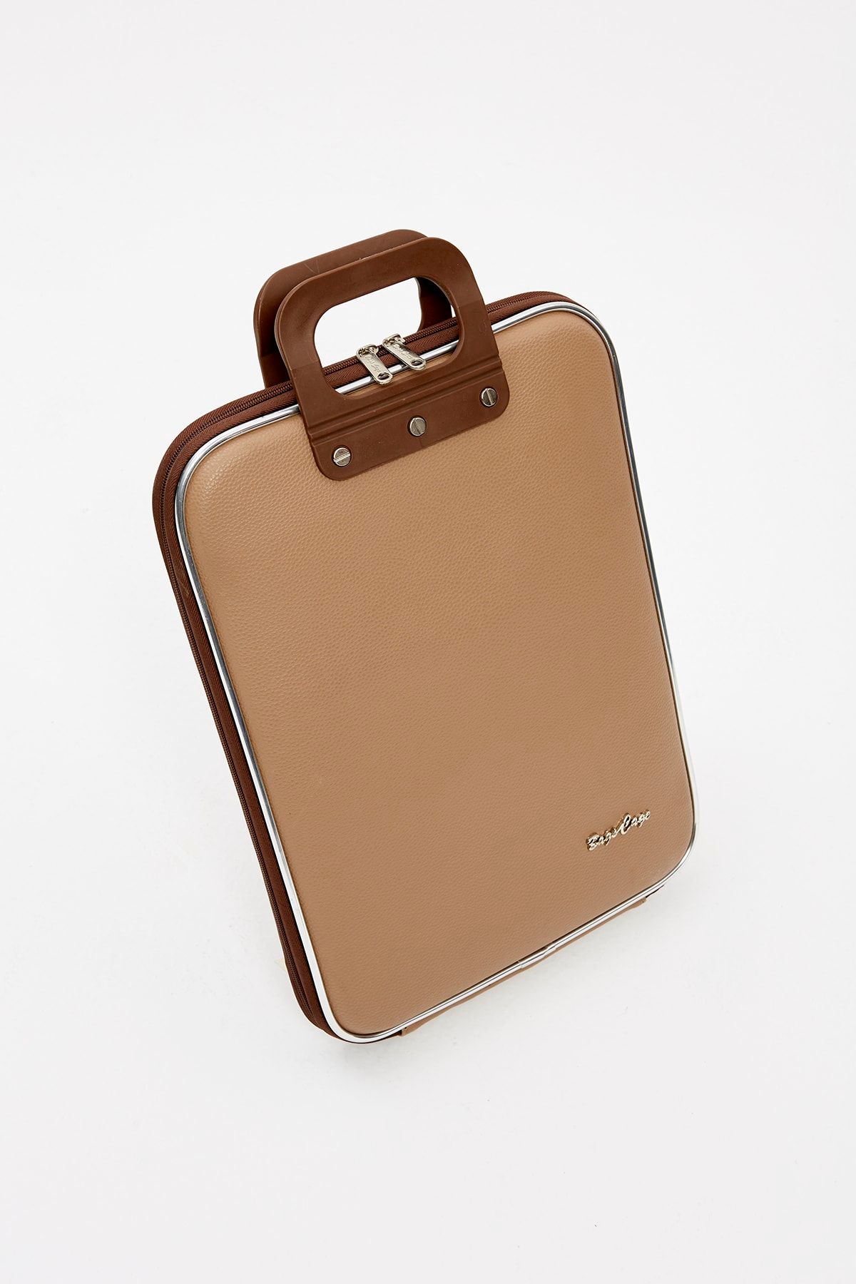 BagsCage - Bej Kahve 15,6'' Sırt Çantası