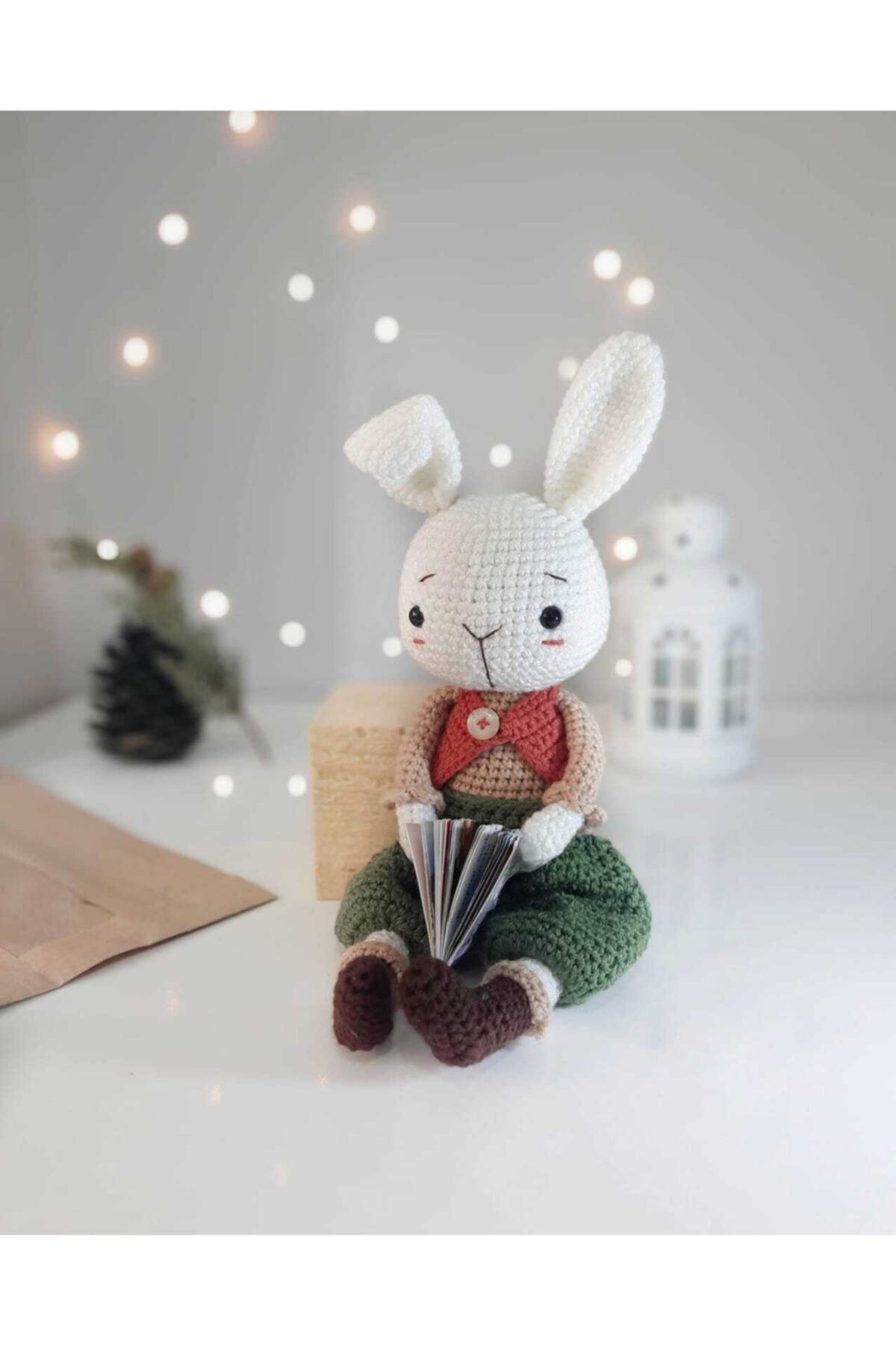 Organik Oyuncak Dünyası Amigurumi Tavşan