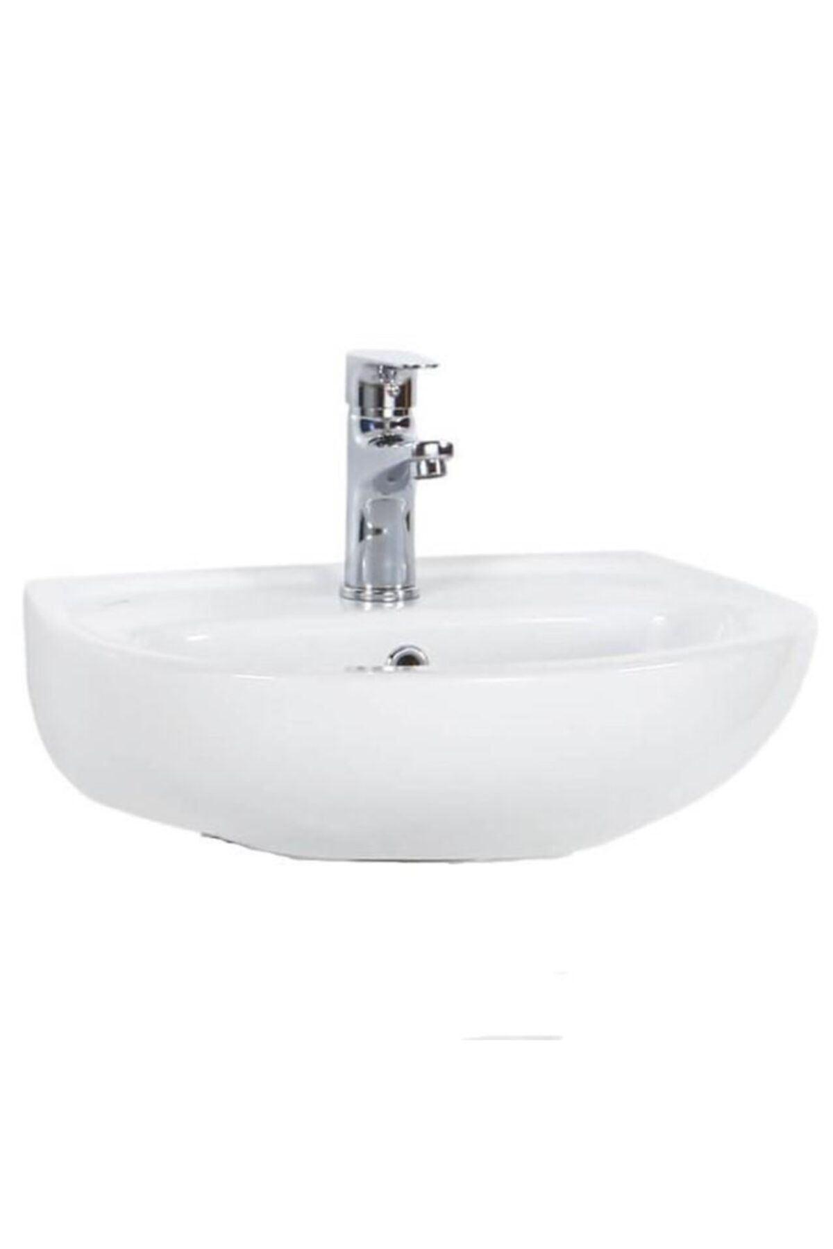 Creavit 36x45 Cm Oval Duvara Monte Lavabo Tp146