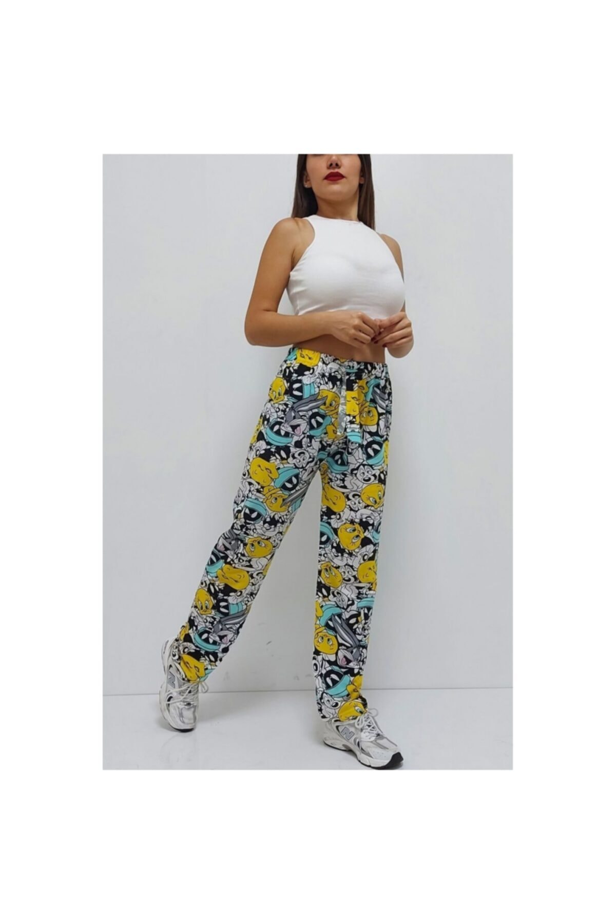 modagaleria Dijital Baskılı Pijama Altı