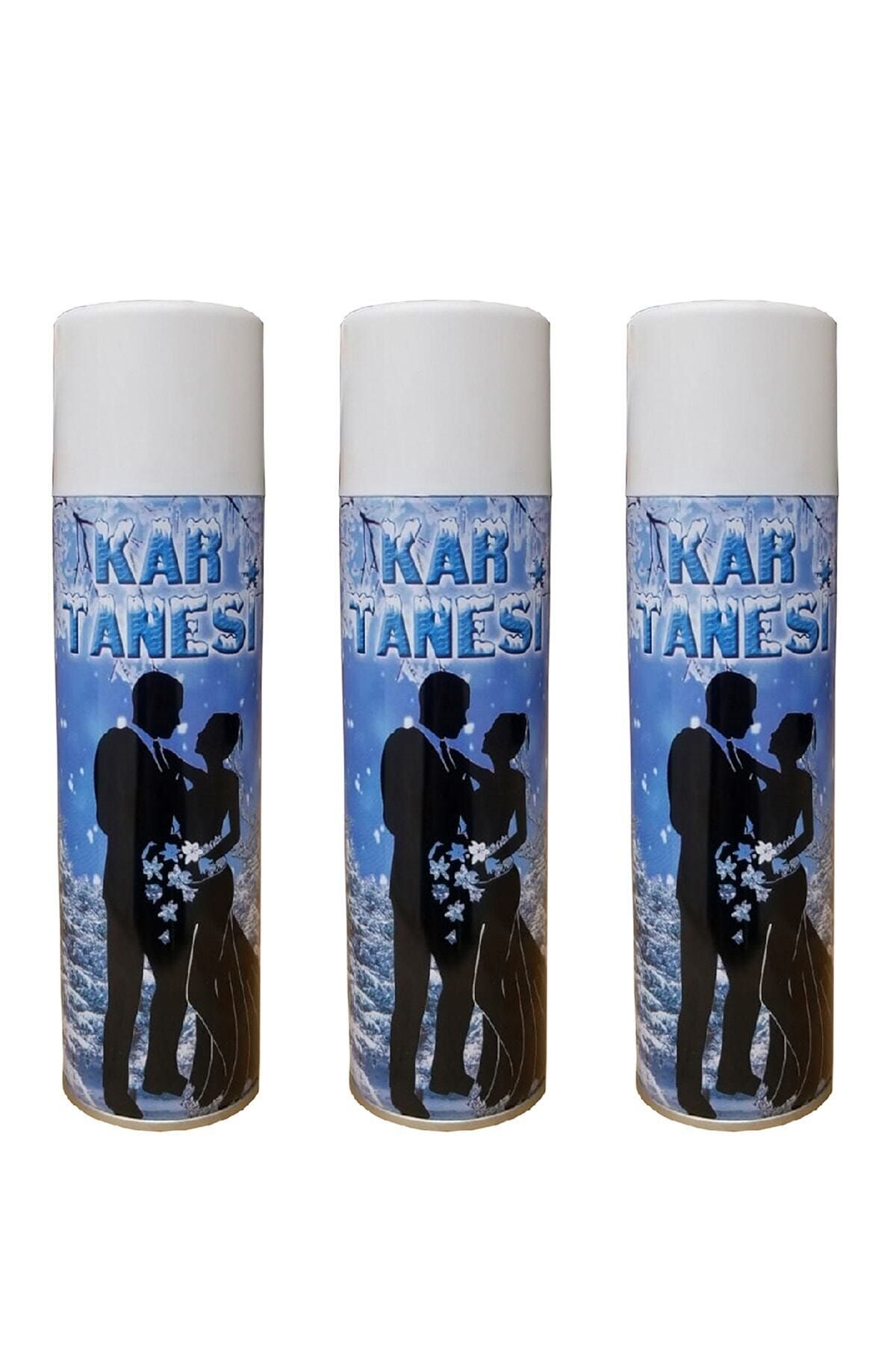 Deniz Yıldızı Sanat Kar Tanesi Kar Spreyi Parti Efekti 200 Ml 3 Adet