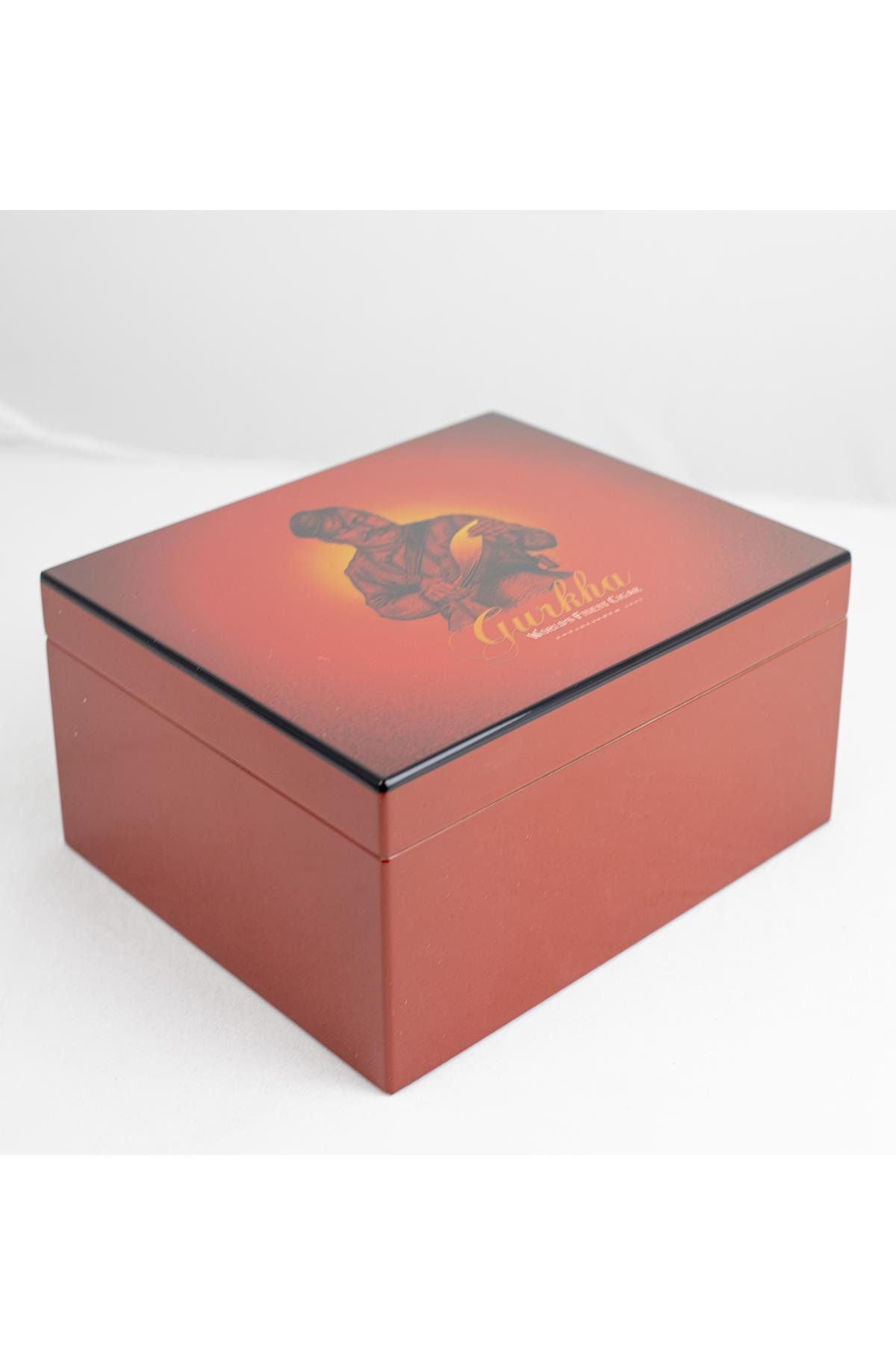 gurkha Setli Ispanyol Sedir Ağacı Puro Kutusu Humidor