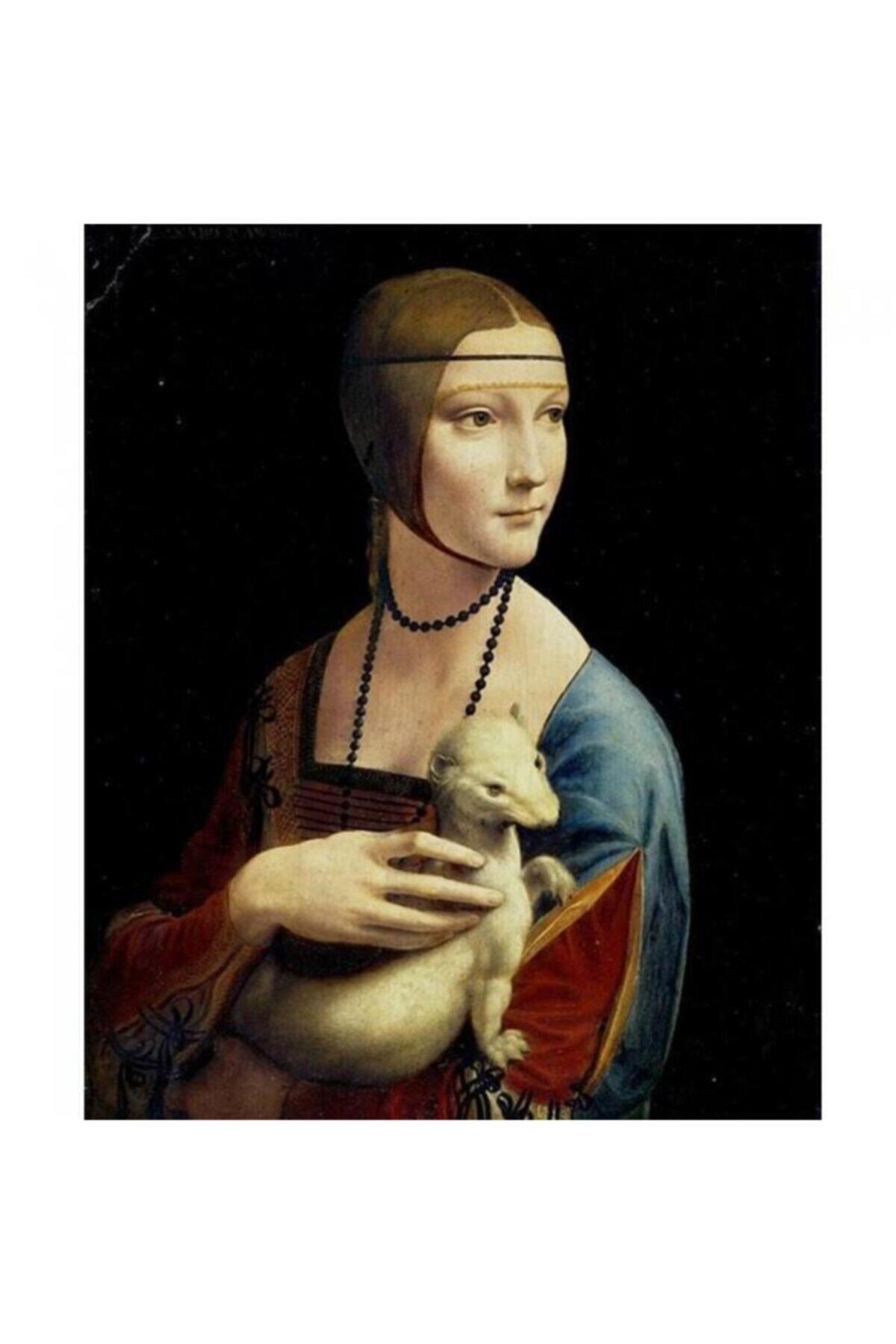 Fupe Shop Leonardo Da Vinci Eserleri Sayılarla Boyama Seti Kasnaklı 90 X 110 Cm