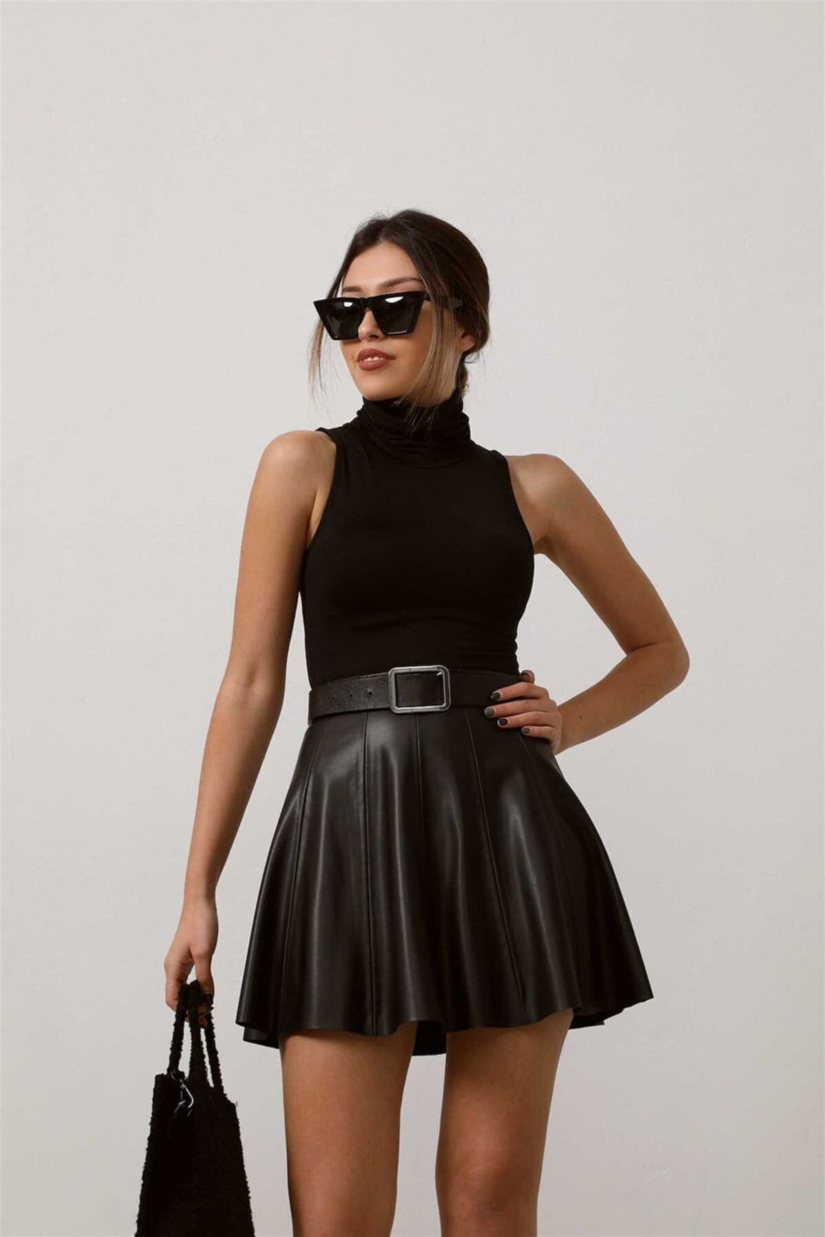 Tuba Butik Balıkçı Yaka Body Suit