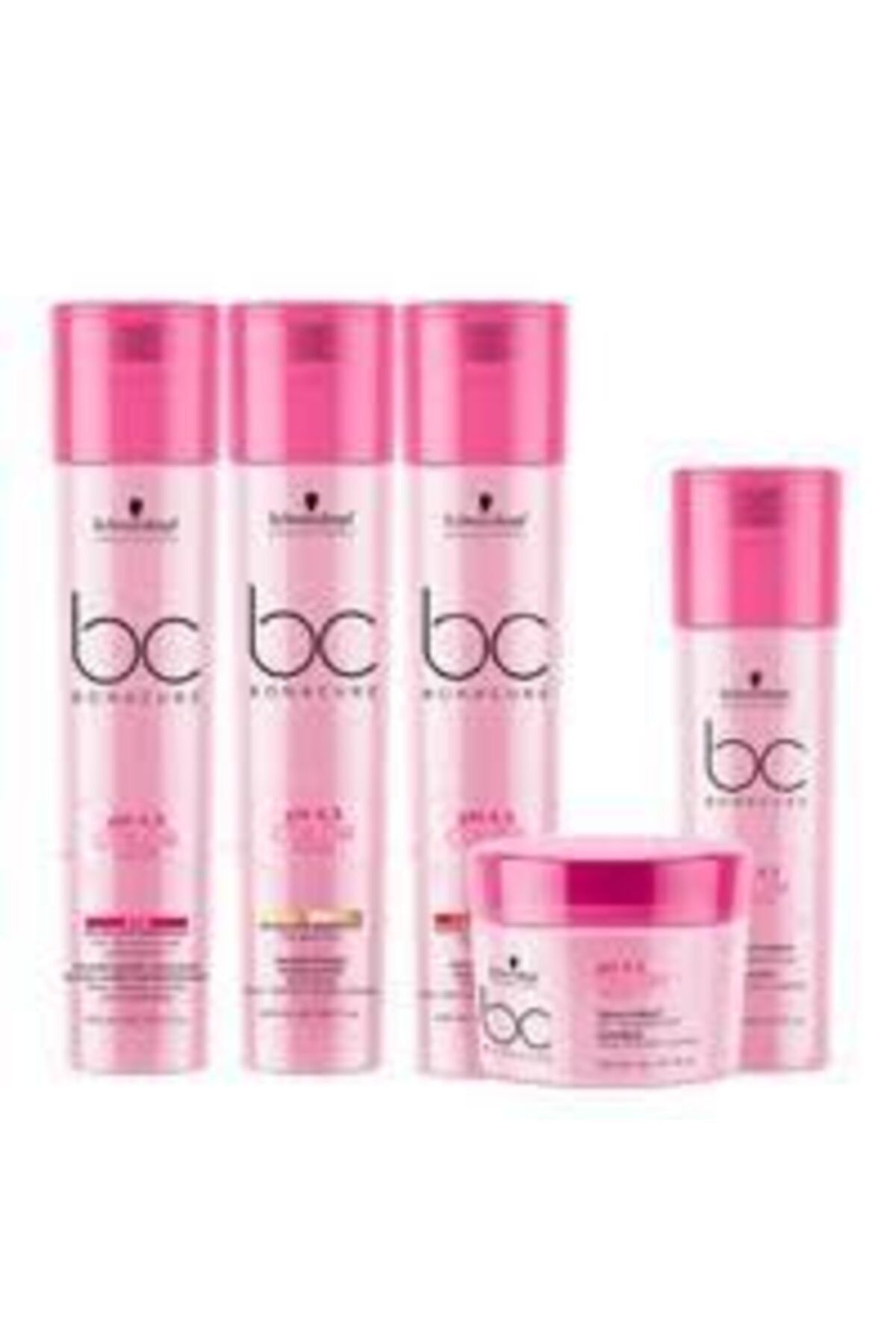 Schwarzkopf - Dk Hair Clinic - Bc Bonacure Ph 4.5 Renk Koruma 3x250 ml Şmapuan-200 ml Krem-200 ml Maske