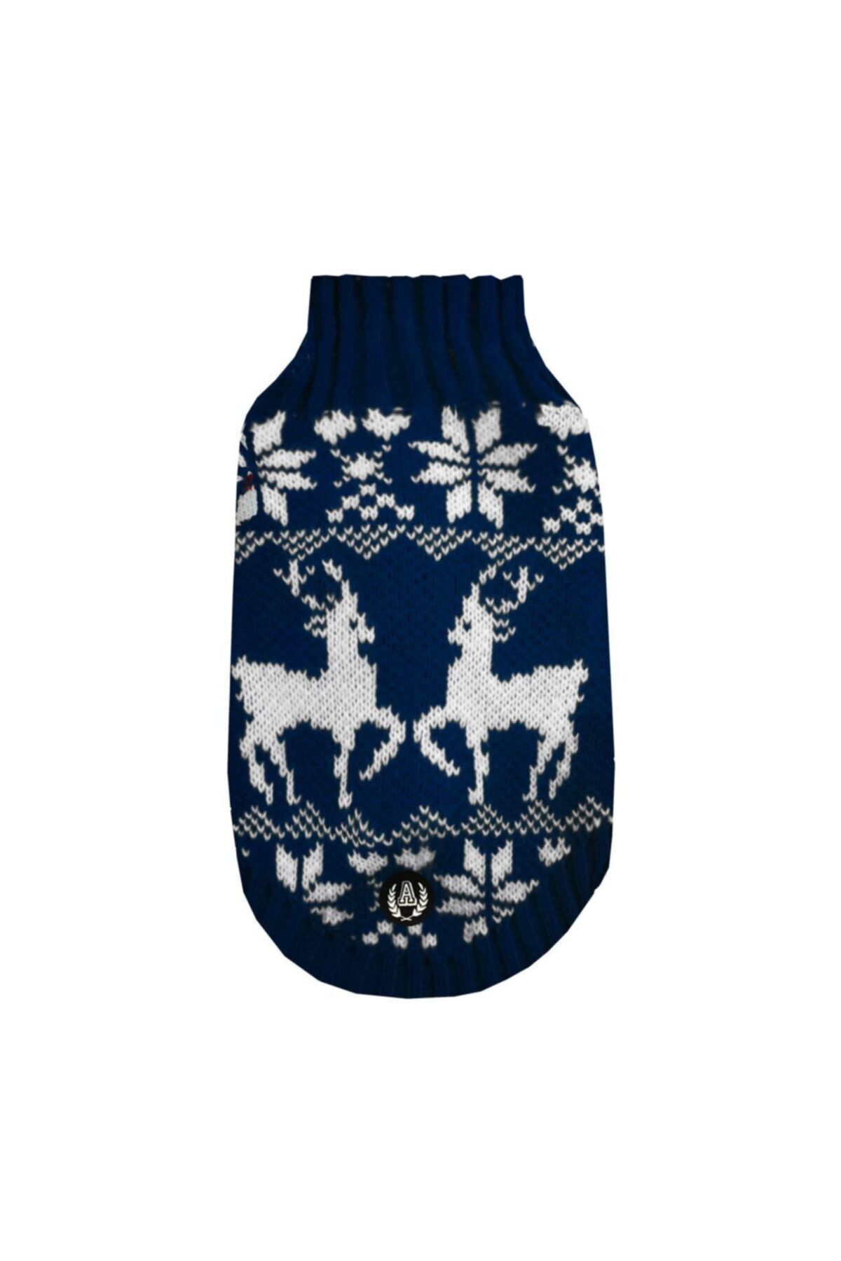 Alphadog Design Noel Navy Köpek Kazak Lacivert