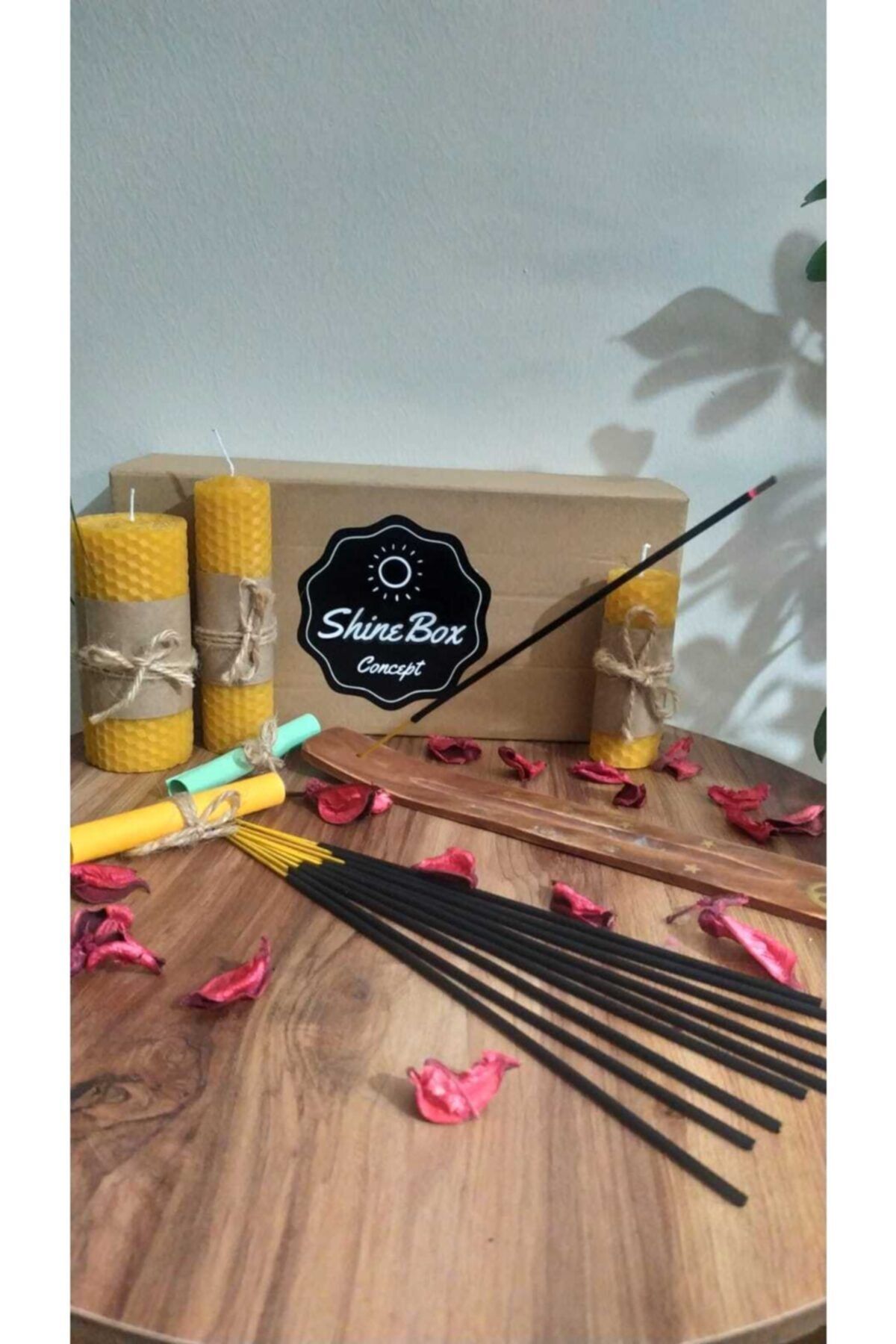 ShineBox Arınma Seti Balmumu Ve Tütsü