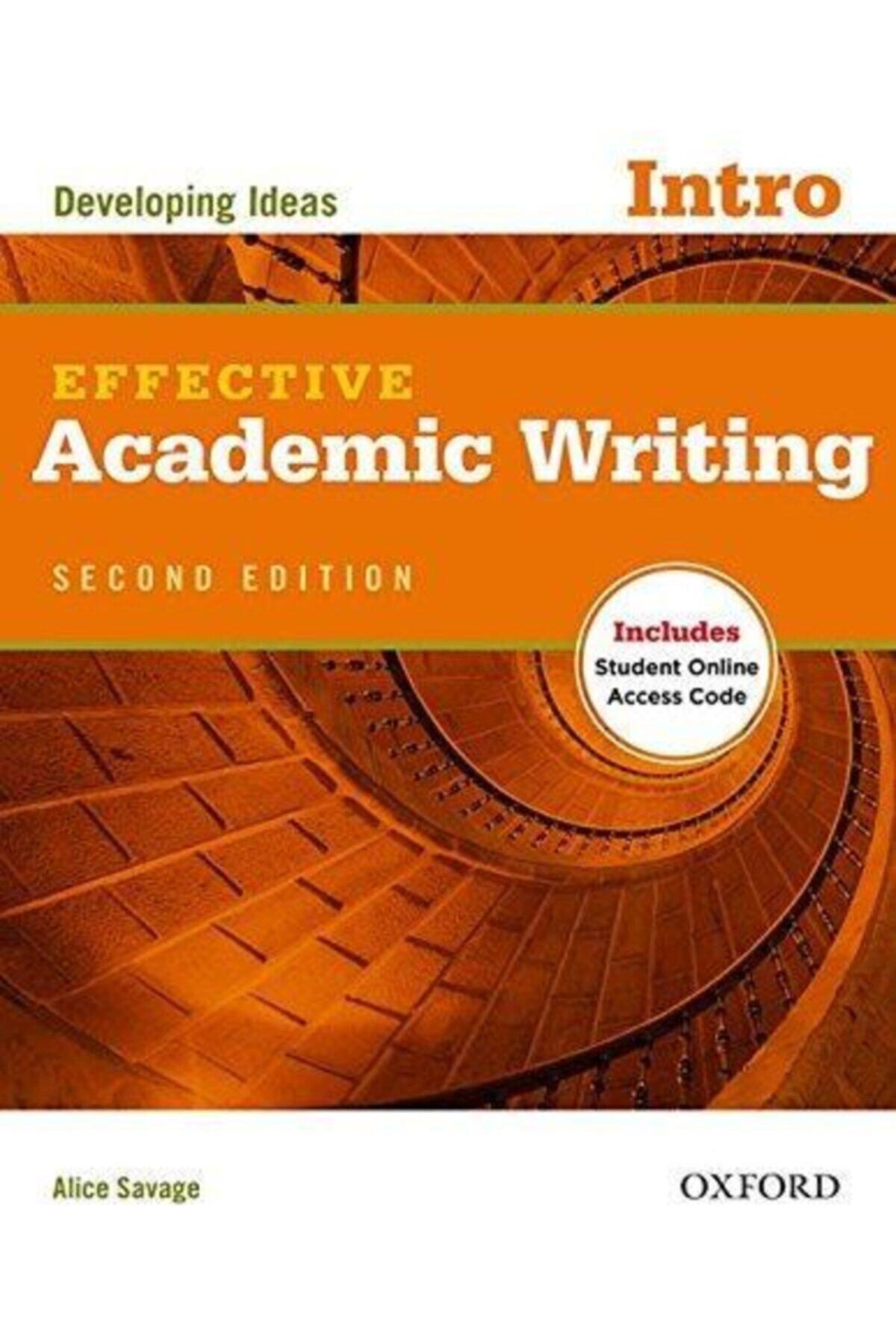 Oxford Effectıve Academıc Wrıtıng Intro 2ed Sb +onlıne