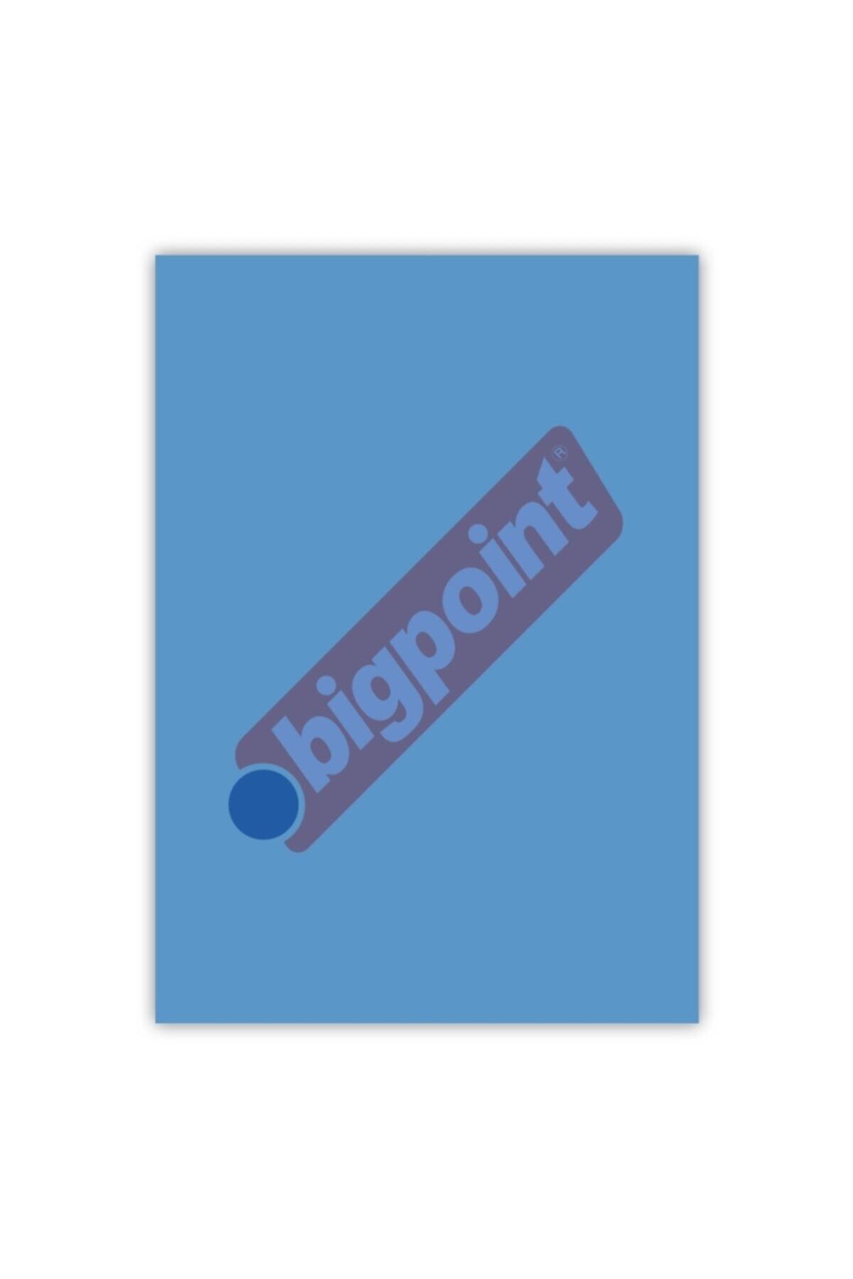 Bigpoint A4 Cilt Kapağı 150 Mikron Şeffaf Mavi 100'lü Paket