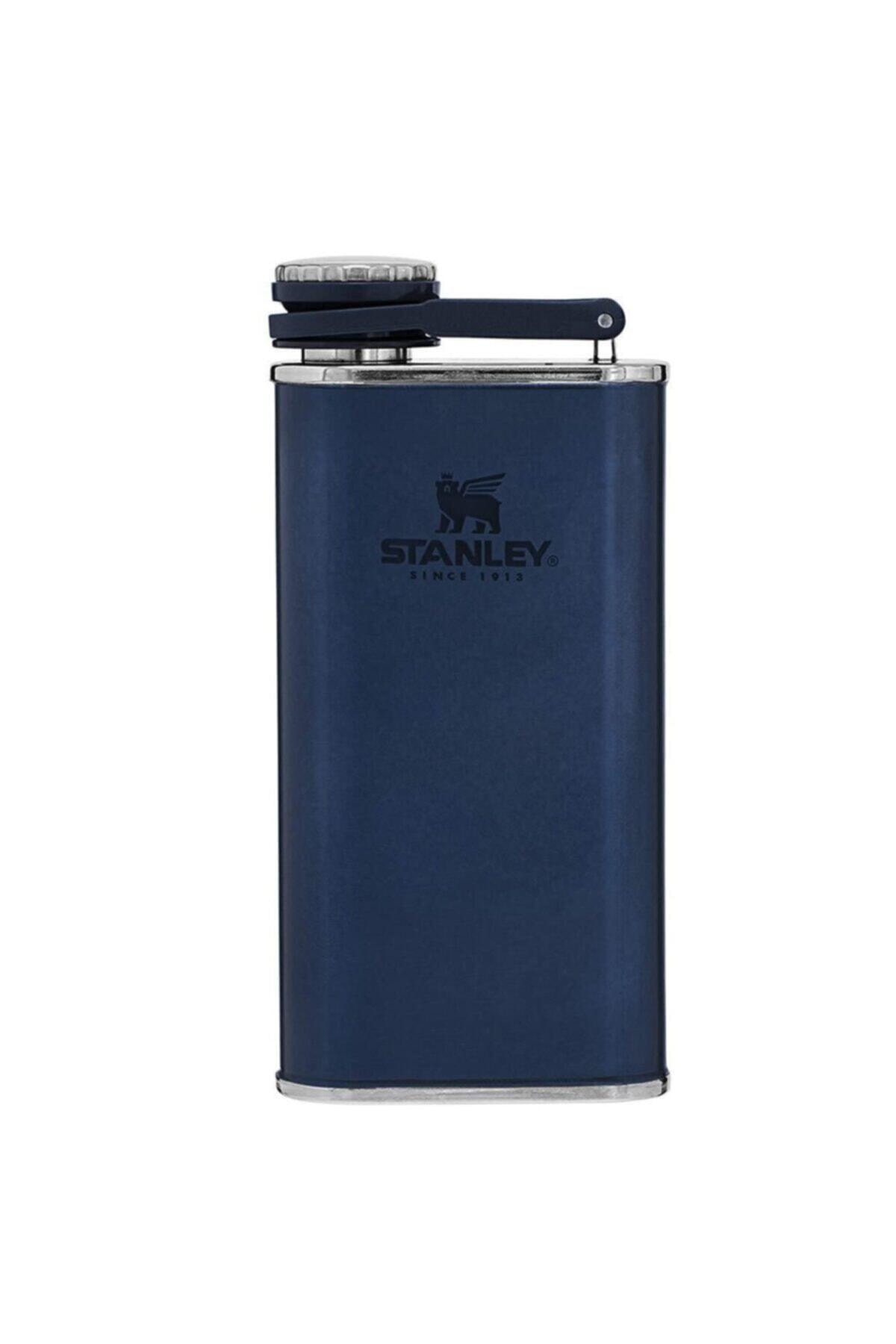 Stanley 0.23 Lt Klasik Paslanmaz Çelik Cep Matarası Lacivert
