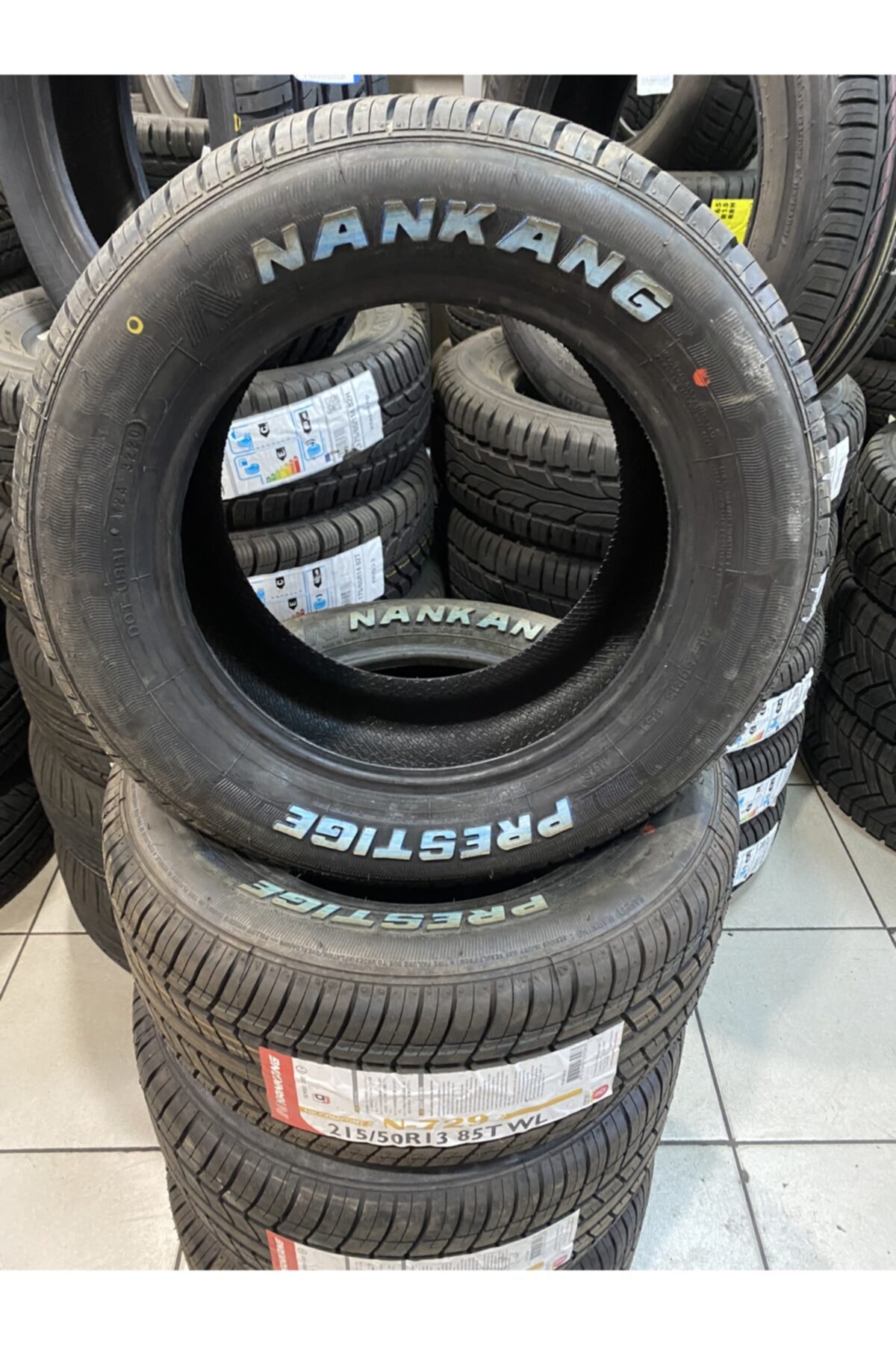Nankang 4 Adet 215/50r13 85t N-729 Beyaz Yazılı(2020 Üretim)