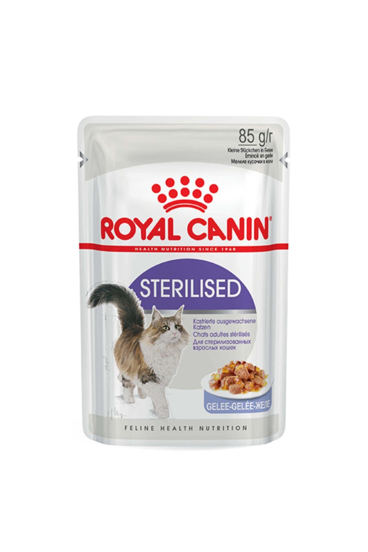 Royal Canin Sterilised Jelly Kısırlaştırılmış Kedi Konservesi 85 Gr 12 Adet