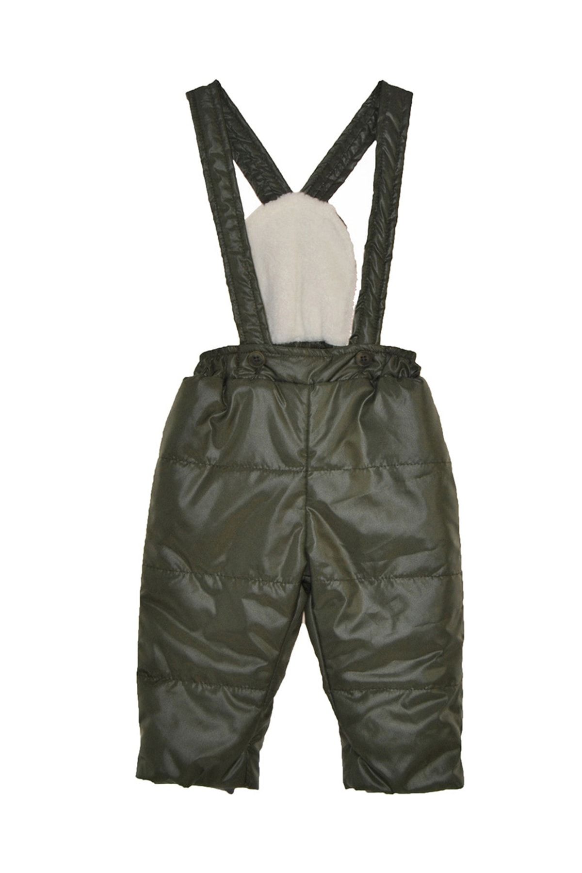 Bebepan Suya Dayanıklı Erkek-kız Unisex Çocuk 3-30 Ay Nefti Yeşil Kar Pantolonu
