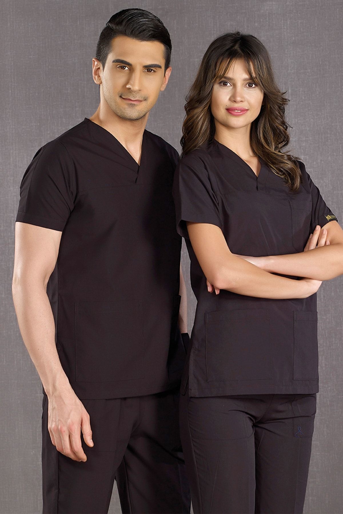 ÇİZGİ MEDİKAL Yeni Likralı Greys Takım Siyah