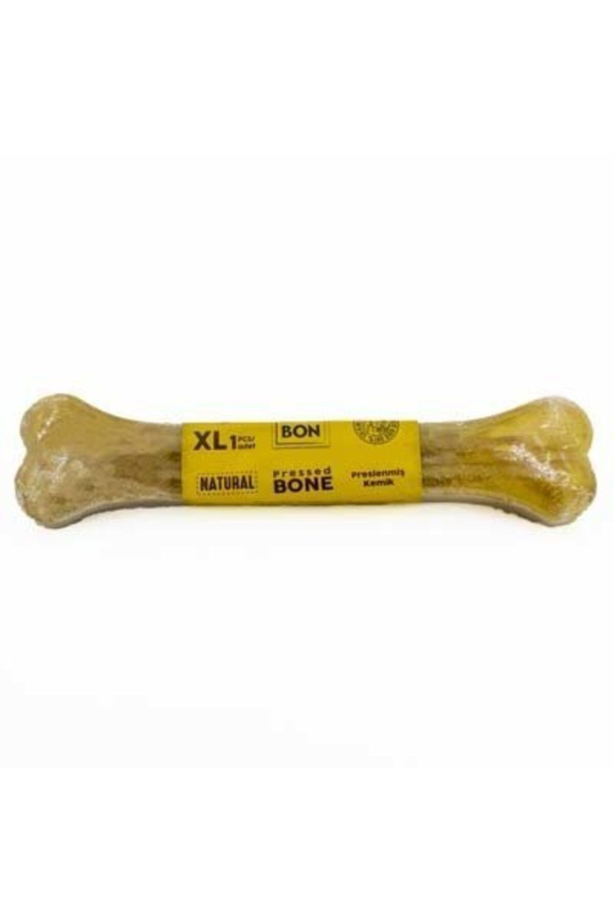Delibon 27cm Deri Köpek Çiğneti Pres Kemik 1x27cm Natural