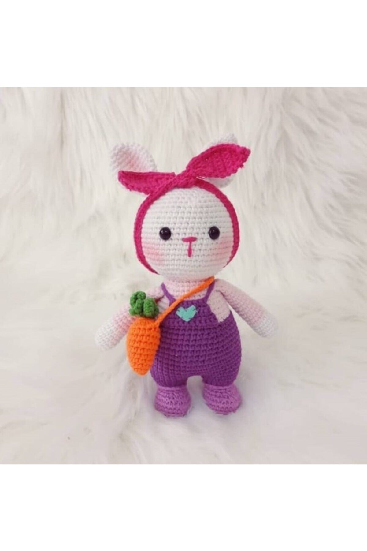 TOYSCİTY Havuçlu Mor Minik Tavşan