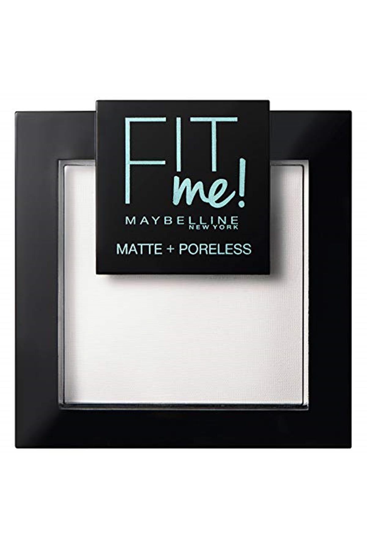 Maybeline : Maybelline New York Fit Me Matte+poreless Pudra, 90 Translucent (transparan) : Pudr