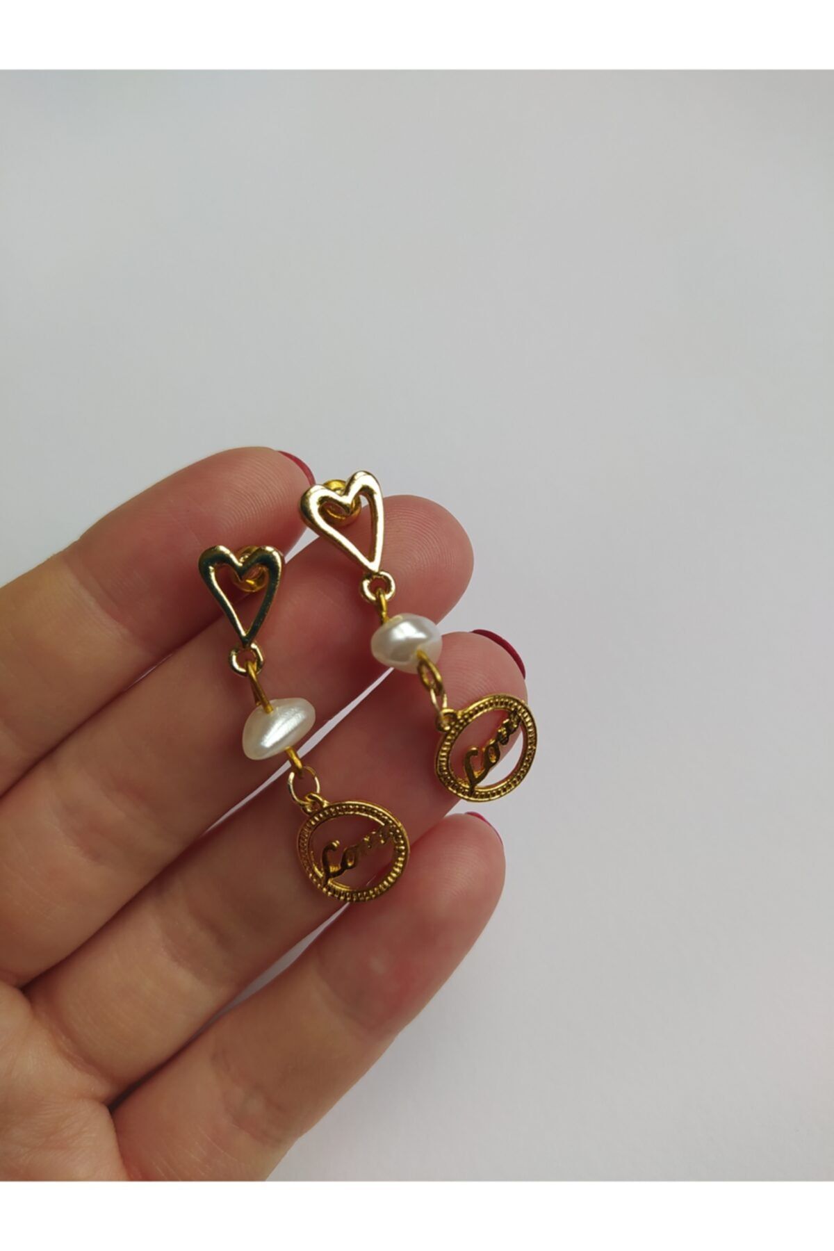 Andel Collection Love El Yapımı Küpe