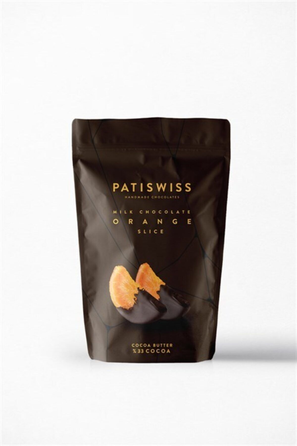 Patiswiss Sütlü Çikolata Kaplı Portakal Dilimi