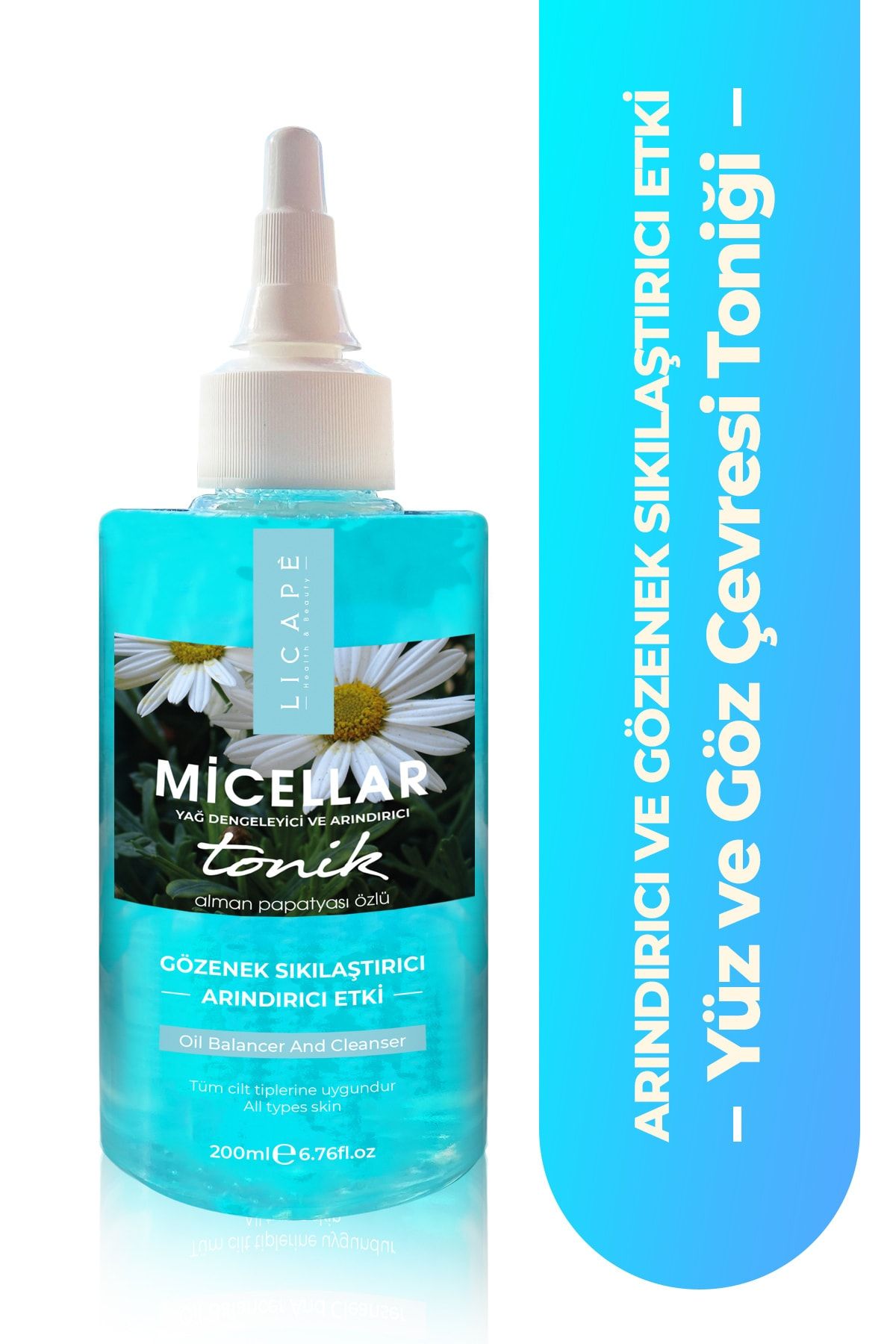 Licape Micellar Yağ Dengeleyici Ve Arındırıcı Tonik 200ml