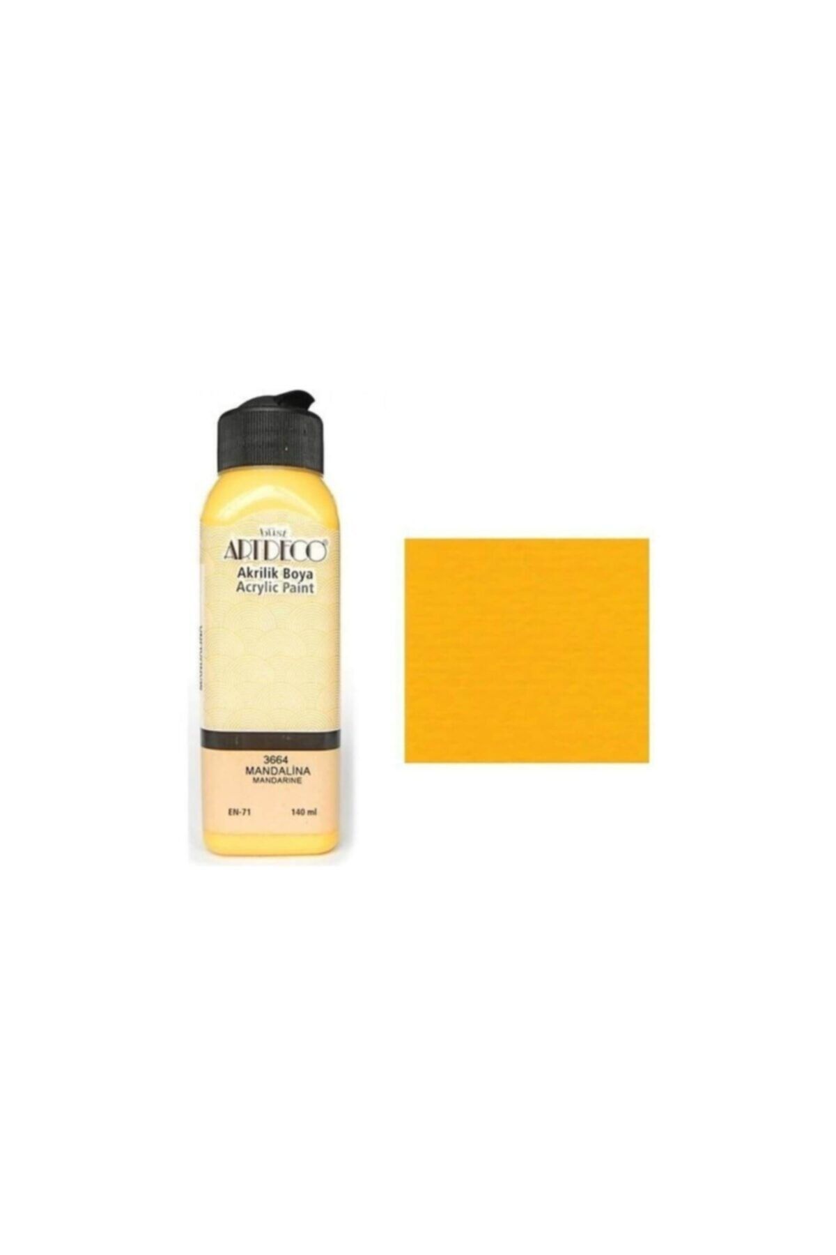 Artdeco Akrilik Boya 70r-3664 140 Mm Mandalina