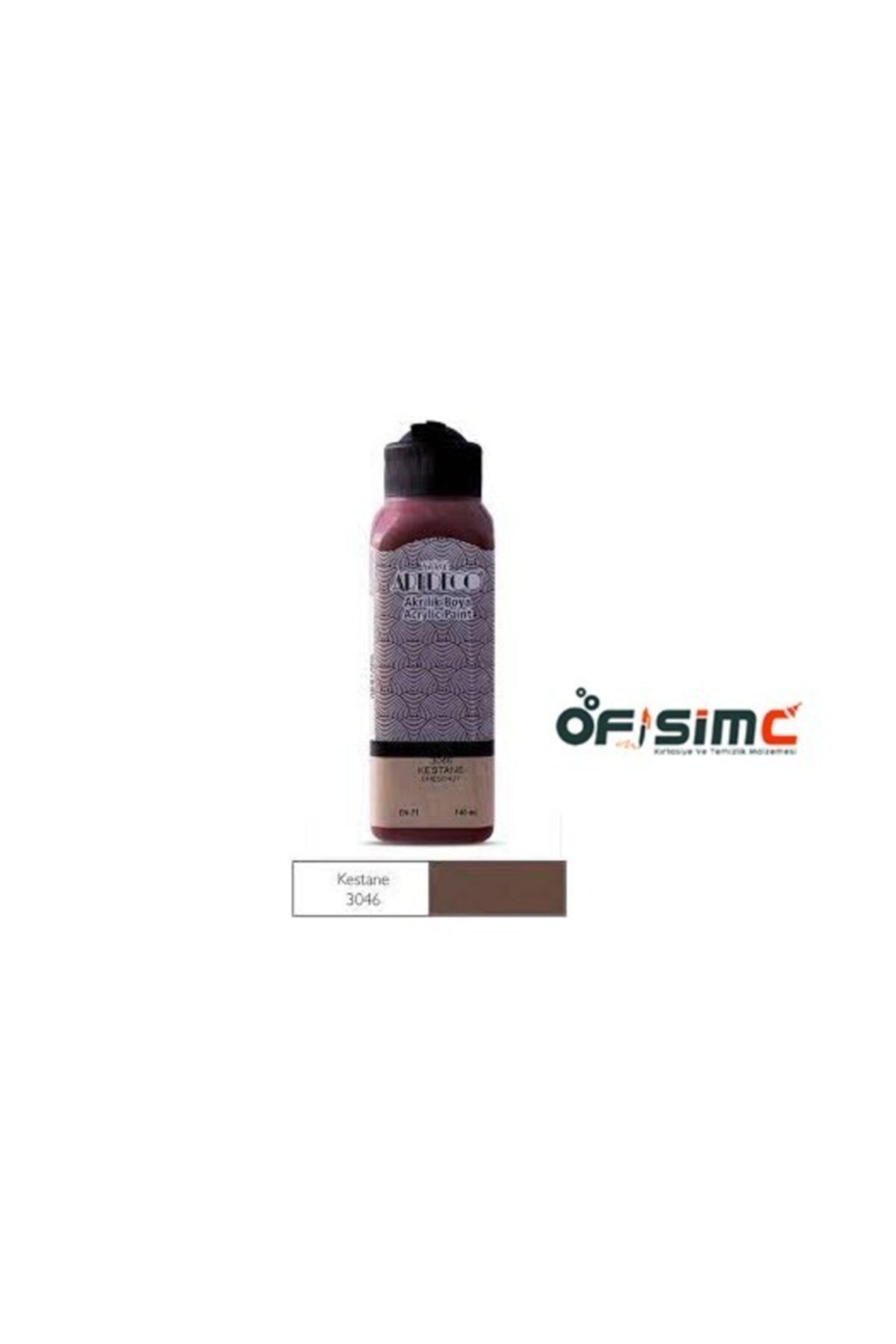 Artdeco 140ml Kestane Akrilik Boya 30146