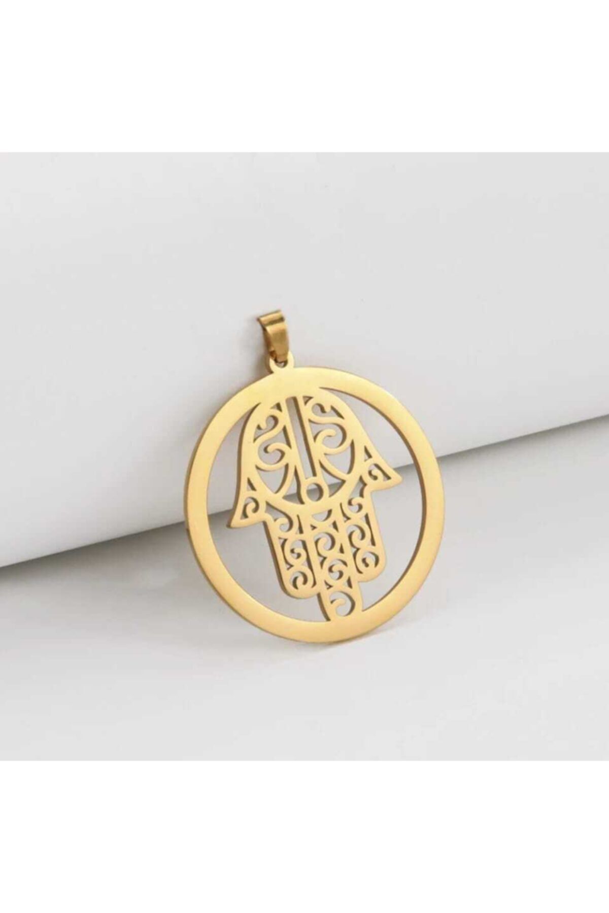 Nida Jewelry 925 Ayar Gümüş Fatma Ana Eli Kolye Ucu