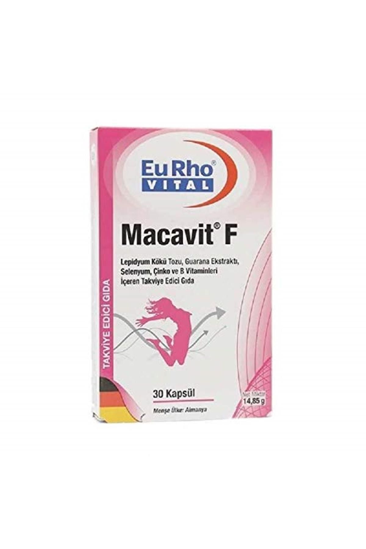 Eurho Vital Marka: Macavit F 30kap Kategori: Güneş Sonrası Ürünü