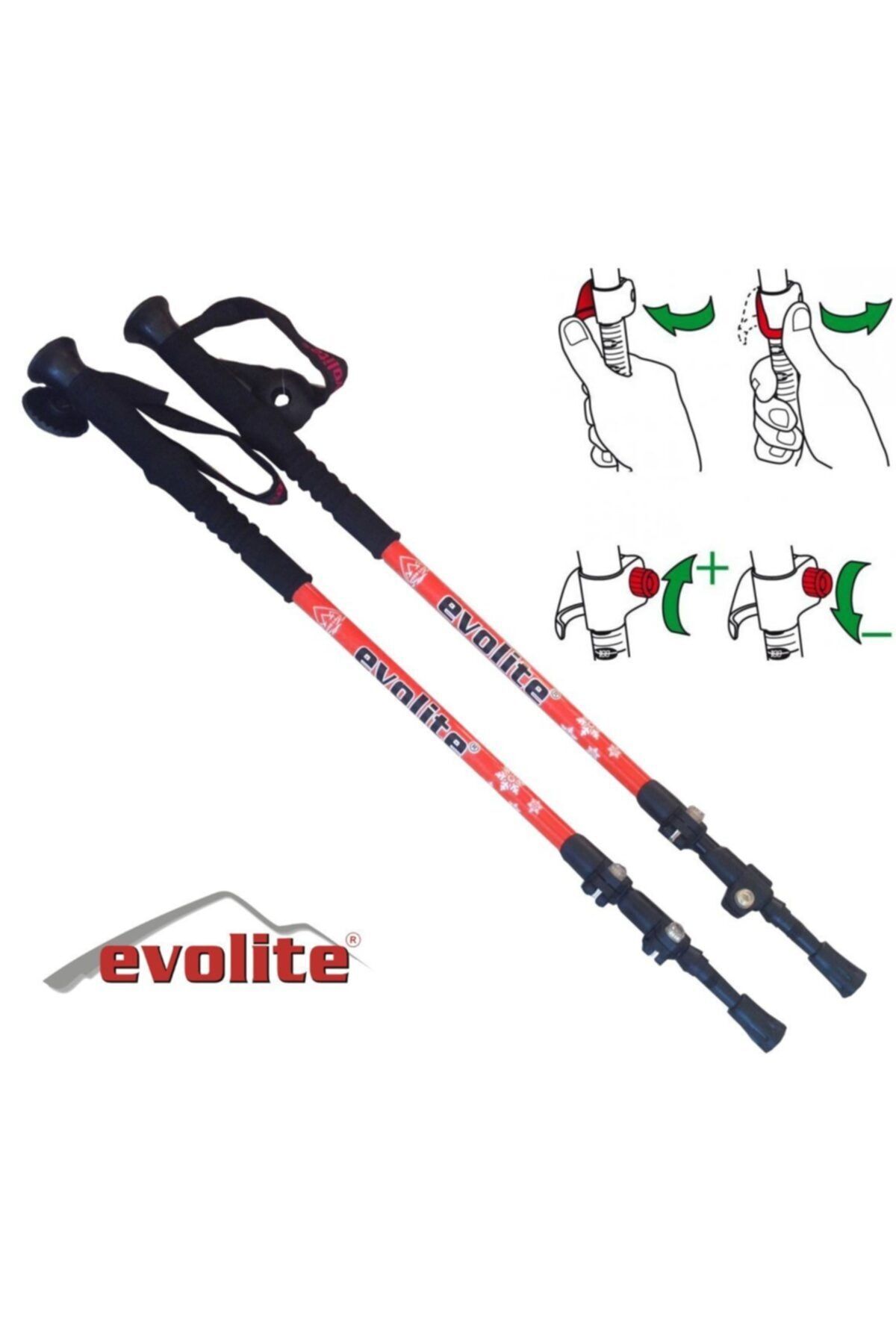 Evolite Speed-lock Dıştan Kilitli Trekking Batonu