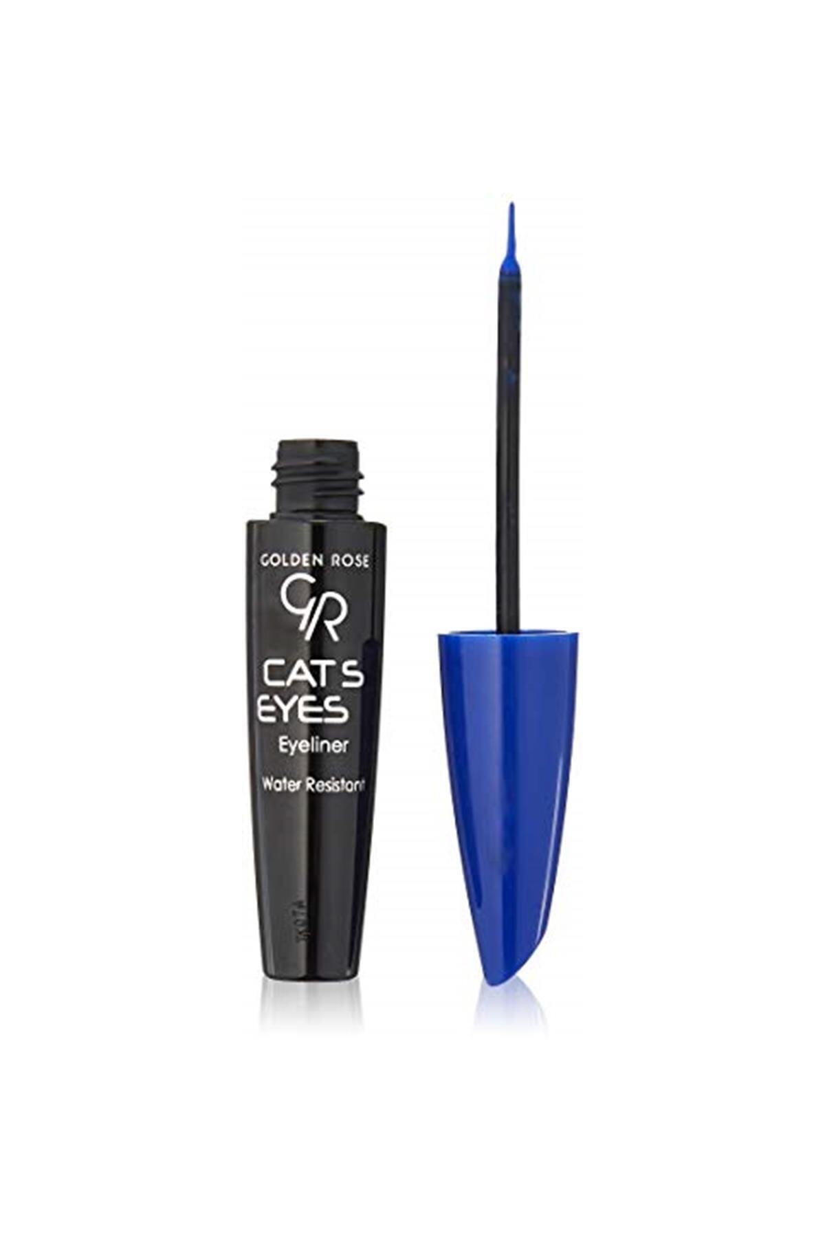 Golden Rose Cat's Eyes Eyeliner Matte Blue (ıngilizce) 1 Paket