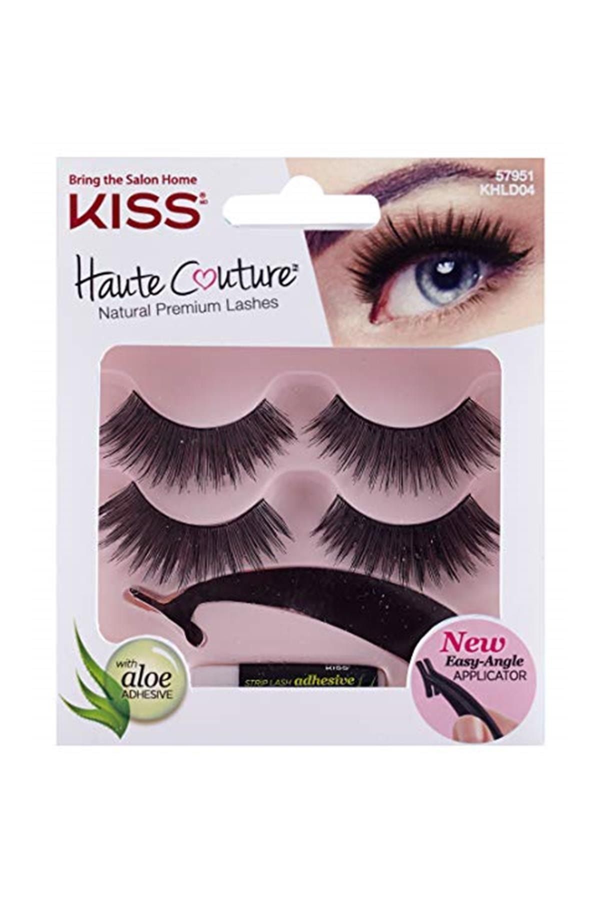 Kiss Khld04gt Haute Couture Duo Pack Lashes-coy