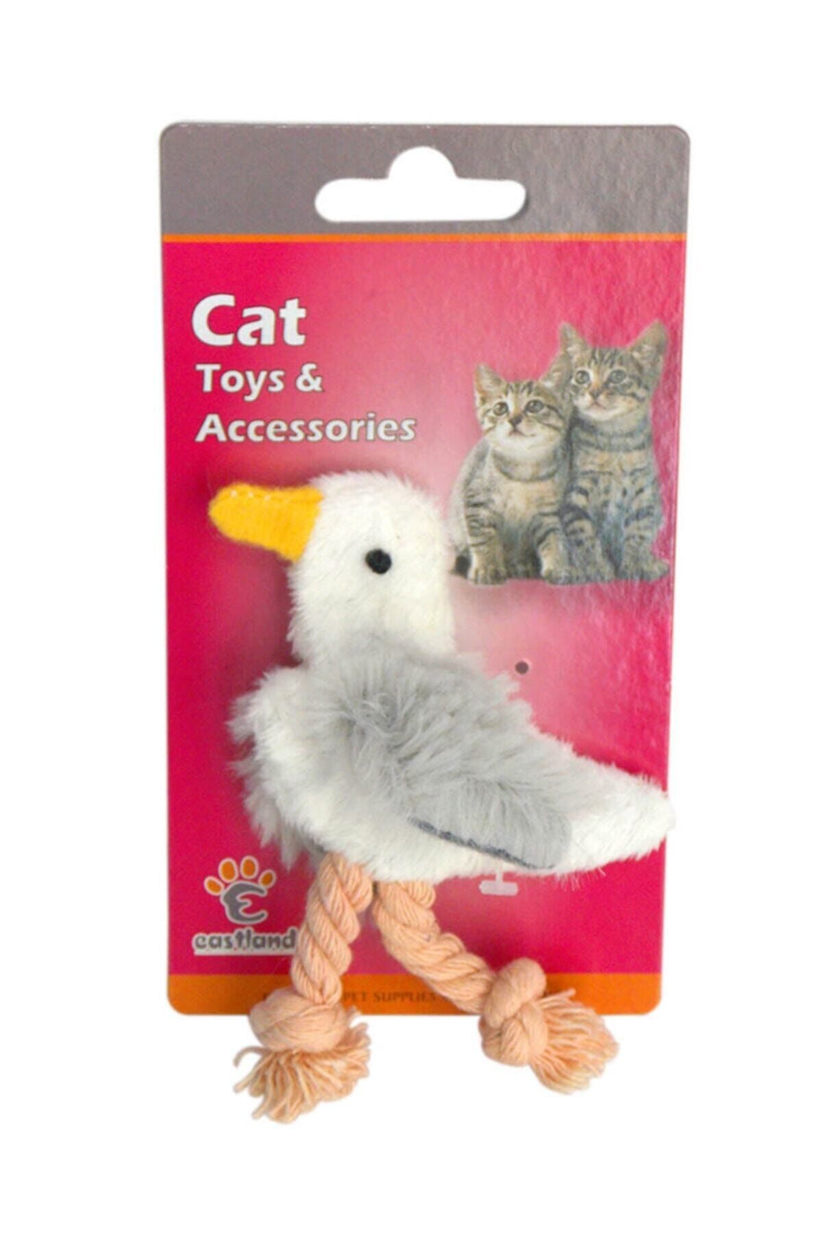 Eastland Peluş Hışırtılı Kedı Oyuncağı,tavuk 6cm