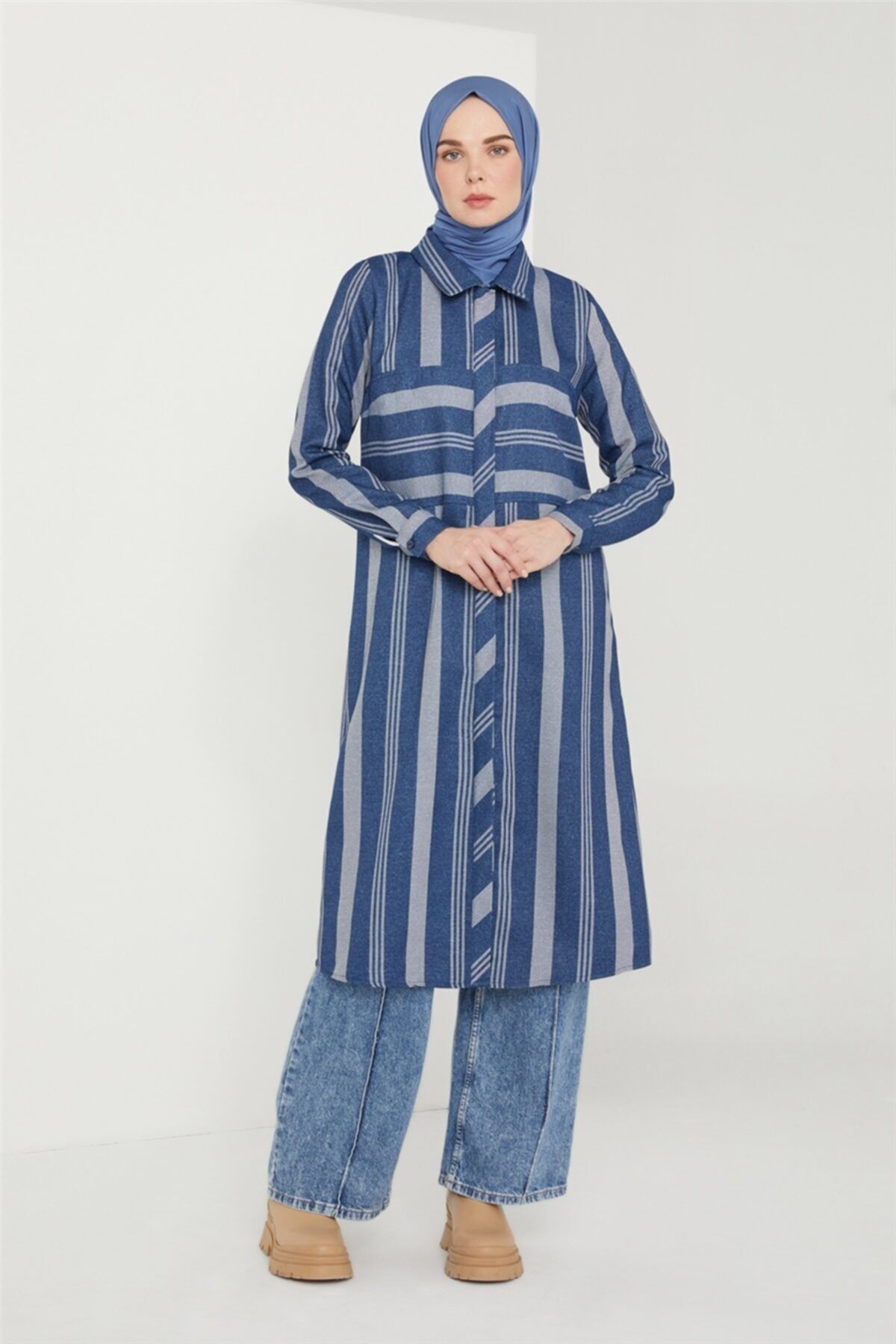 Armine Tunik 21kd4307 Indigo
