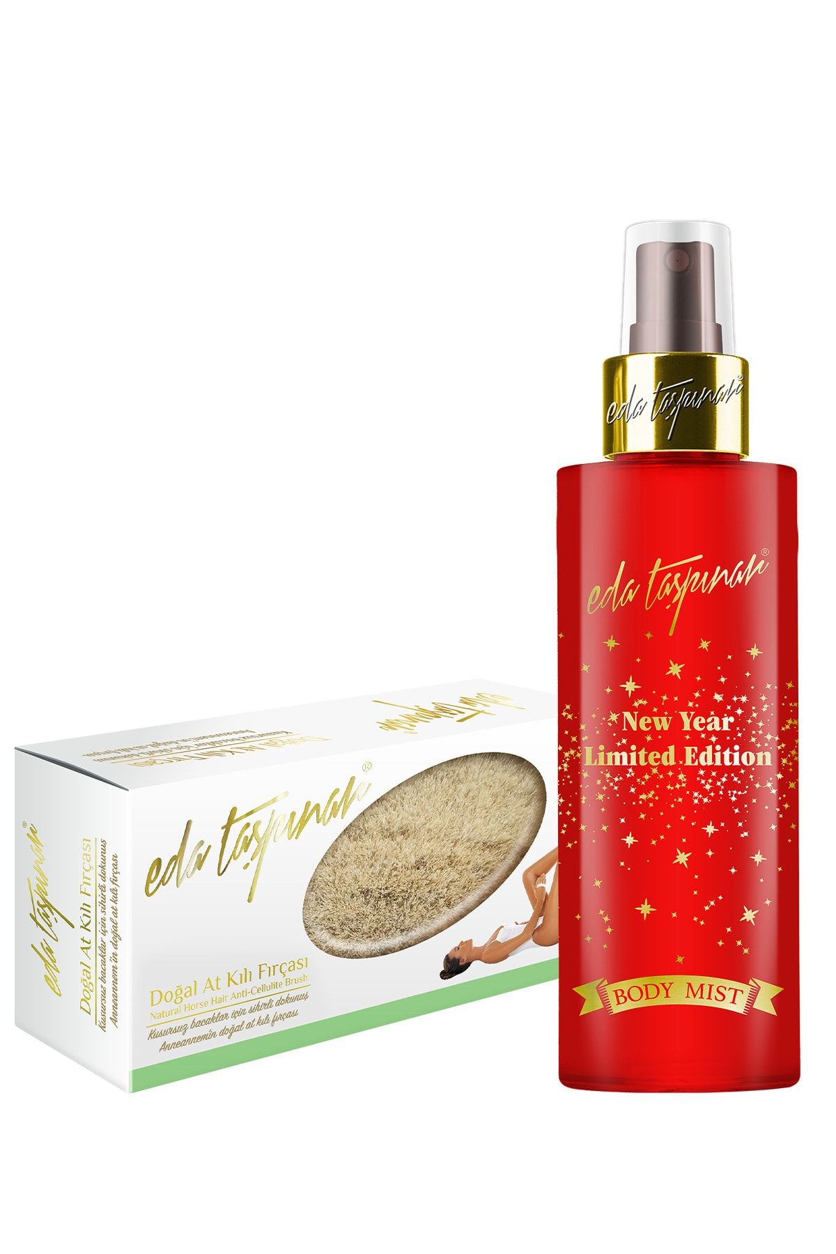 Eda Taşpınar Doğal At Kılı Fırçası New Year Limited Edition 200ml