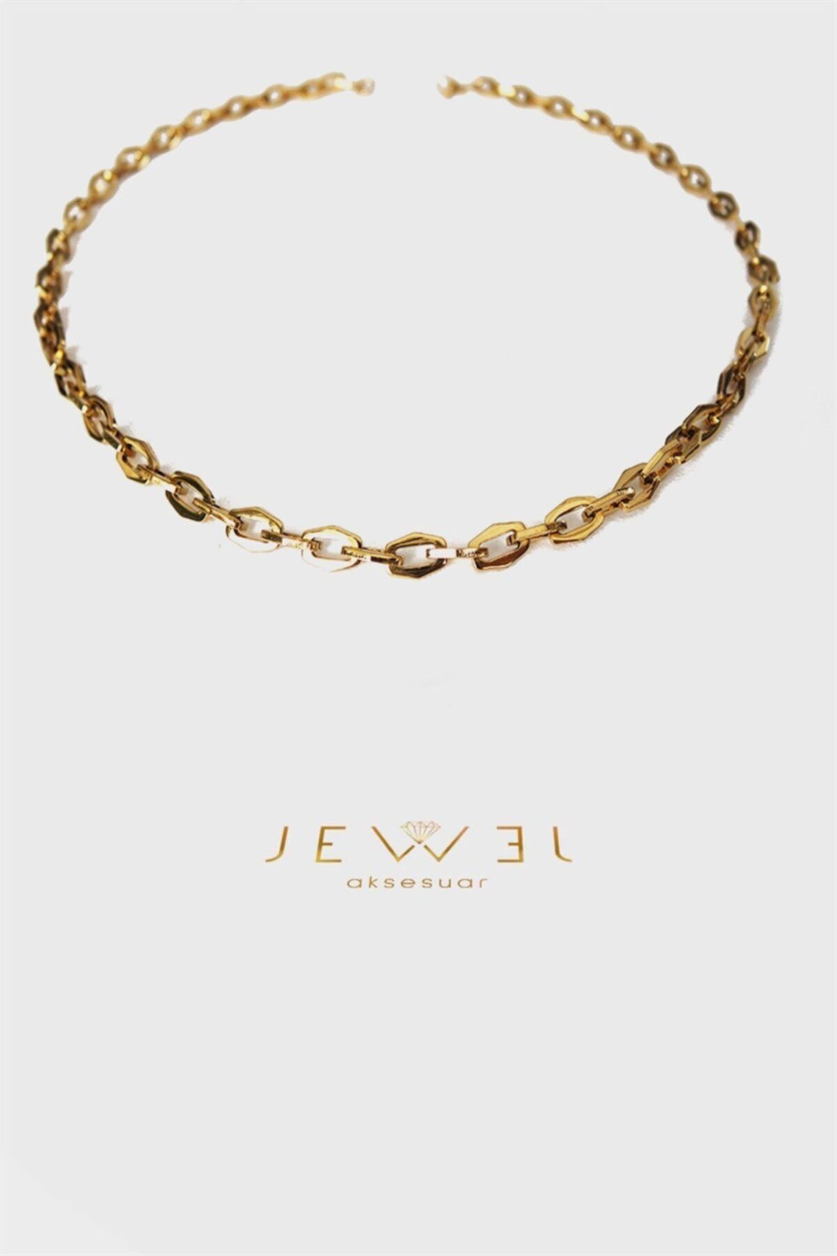 Jewel Ikarus Model Gold Altın Kaplama Kolye