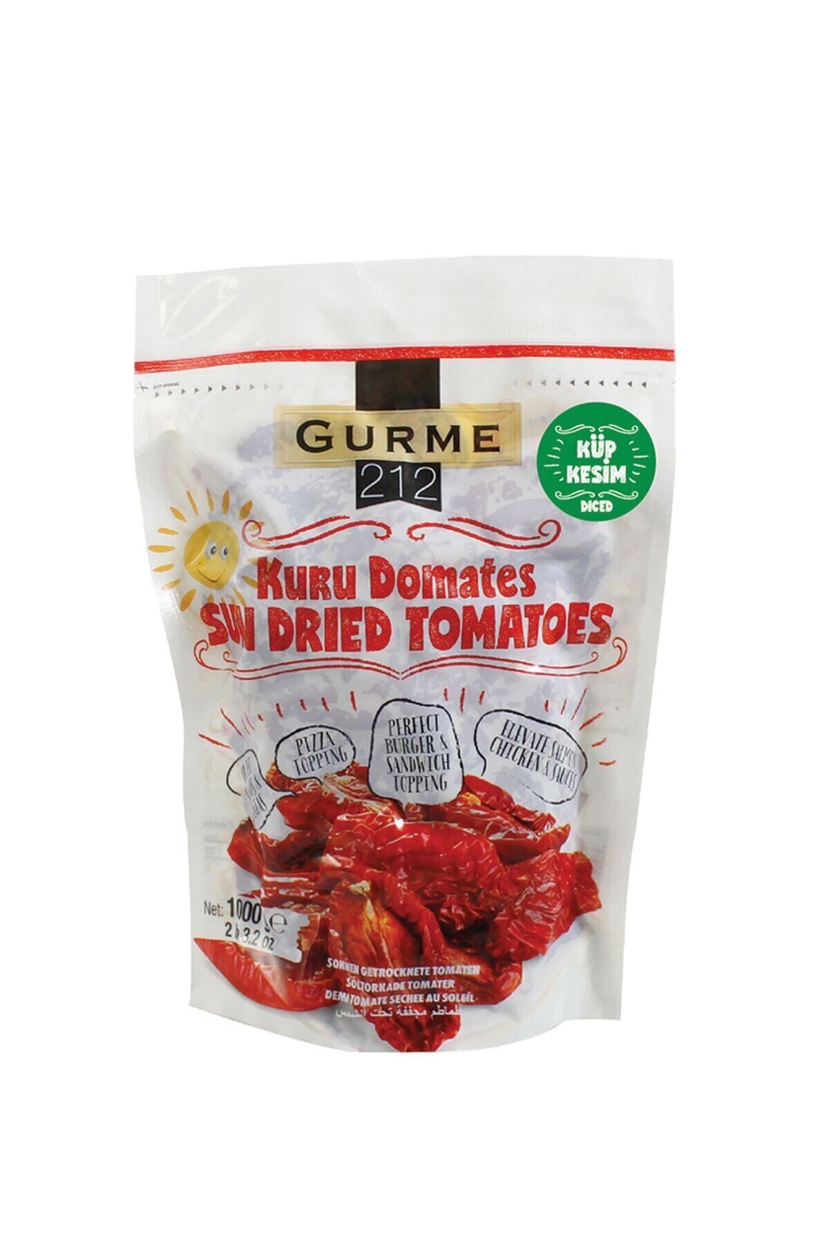 Gurme212 Güneşte Kurutulmuş Domates Küp Kesim 1000 gr