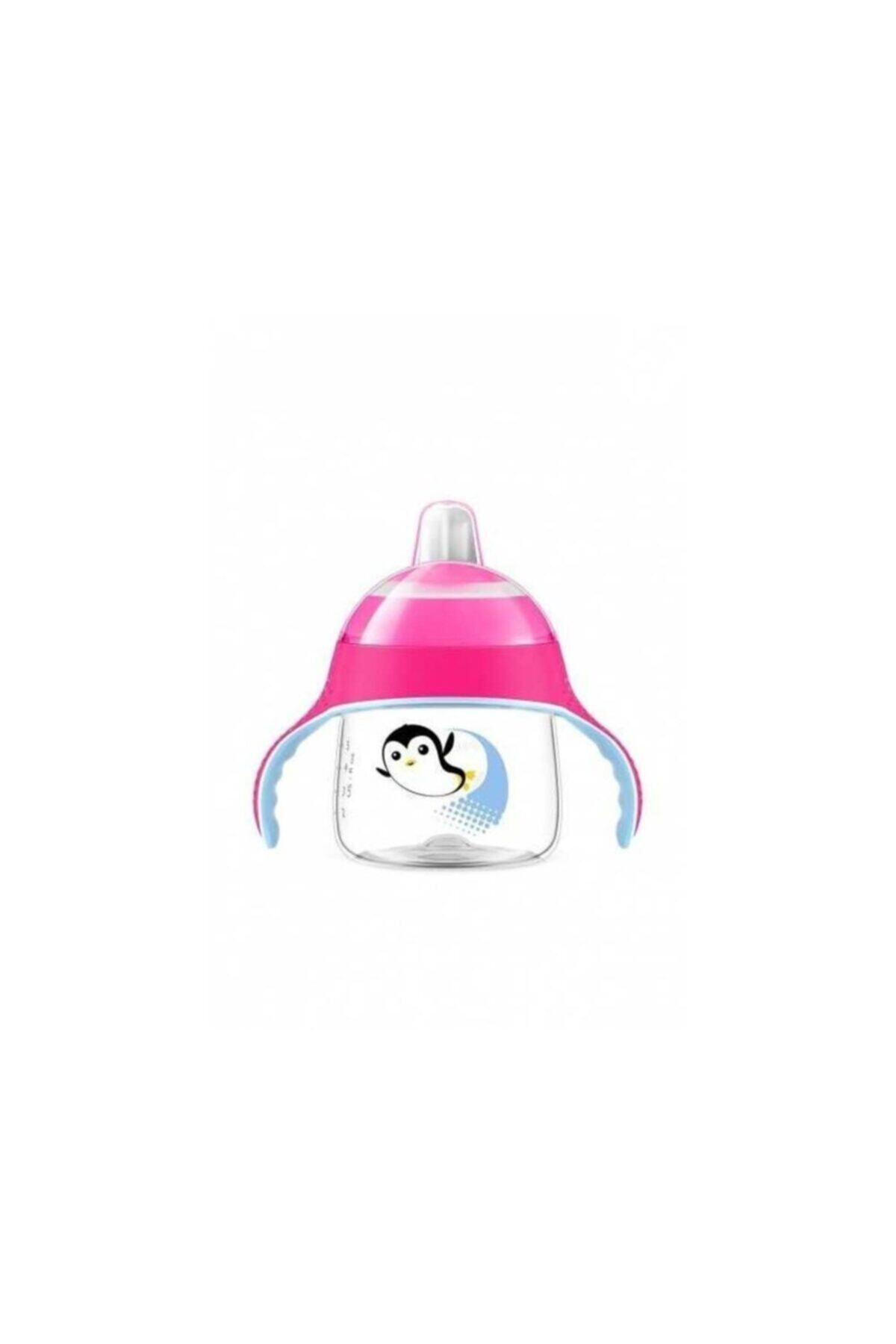 AVENT Yeni Penguen Damlatmaz Bardak - 6m+ 200 ml Pembe