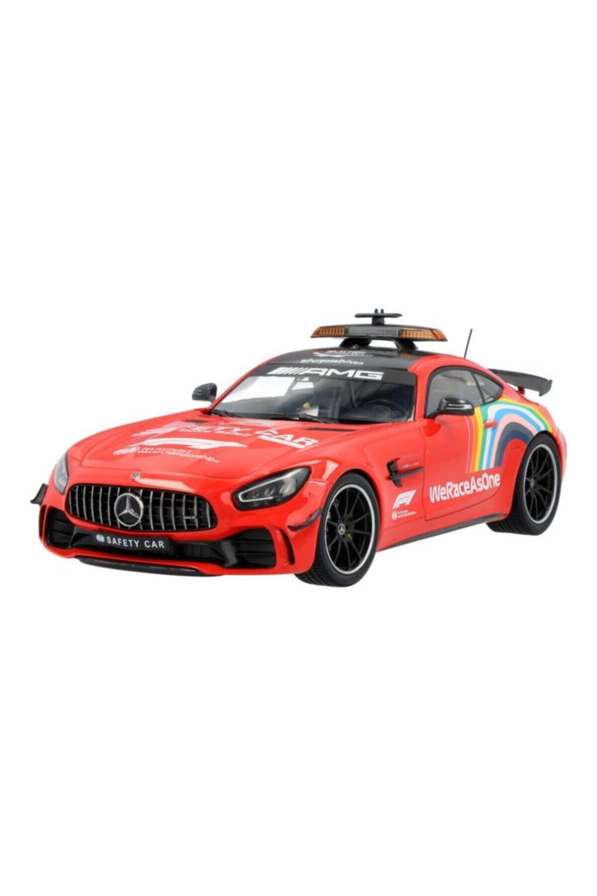 Mercedes Benz Mercedes-benz Collection Model Araba 1:18 Amg Gt R,formula 1 Safety Car, 2020 Season, C190 Kırmızı