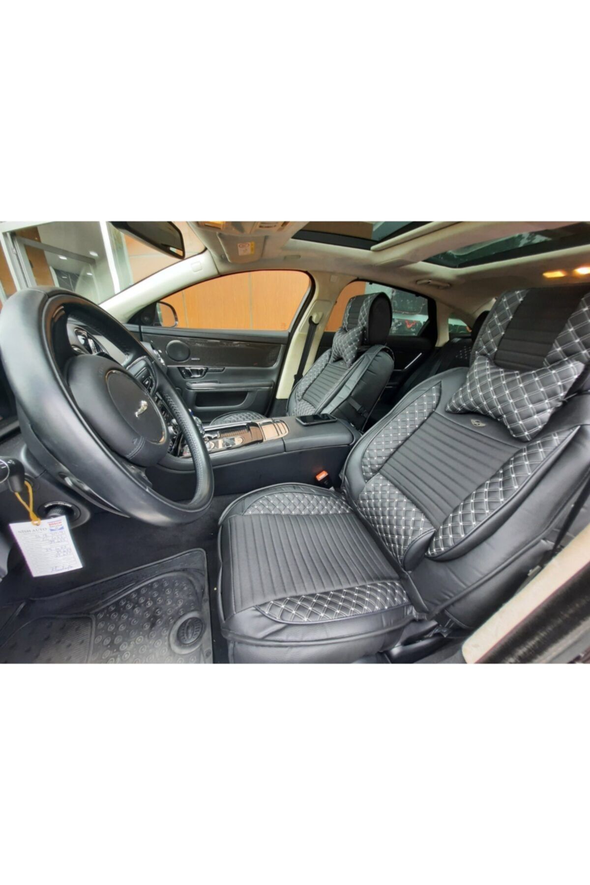 ÜRÜNBANA Fiat Linea Lüks Deri Oto Koltuk Kılıfı Ön/arka Set