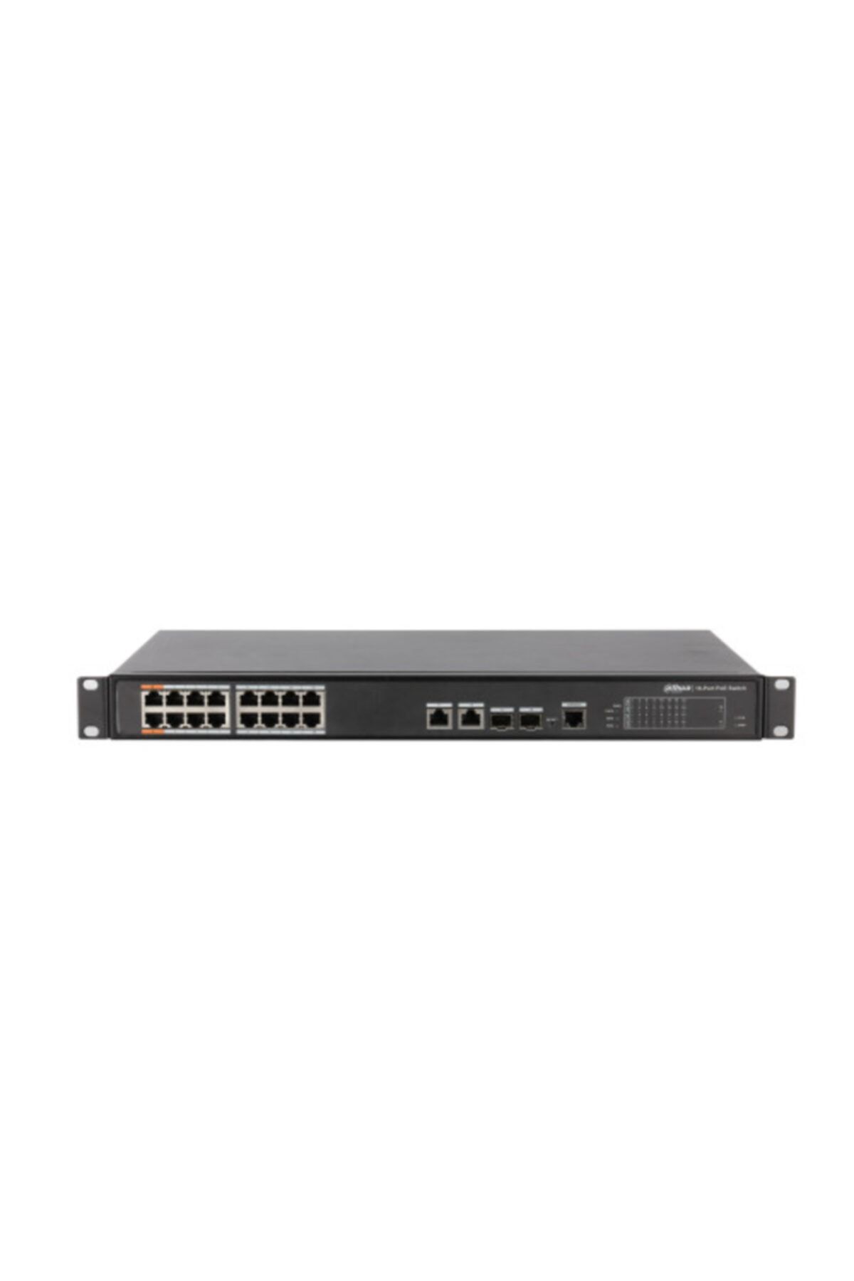 2'GiES Dahua Pfs4218-16et-240 16fe Poe Port (16xpoe 240w), 2x Combo Sfp, 2ge Uplink Yönetilebilir Switch