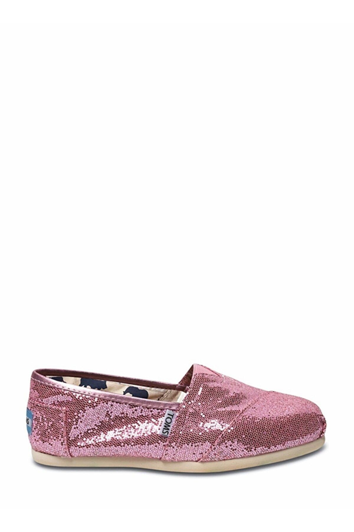 Toms Pembe Pullu Espadril