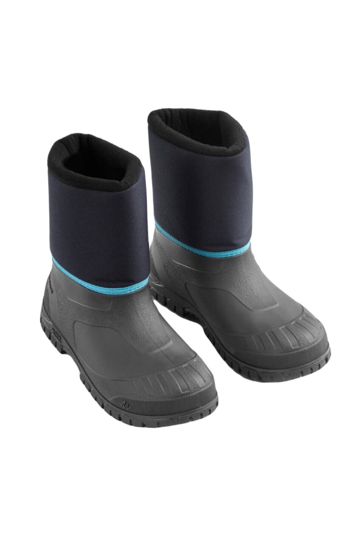 CN Ticaret Çocuk Outdoor Doğa Yürüşü Kar Botu -18°c Termal Su Geçirmez Kaymaz Taban