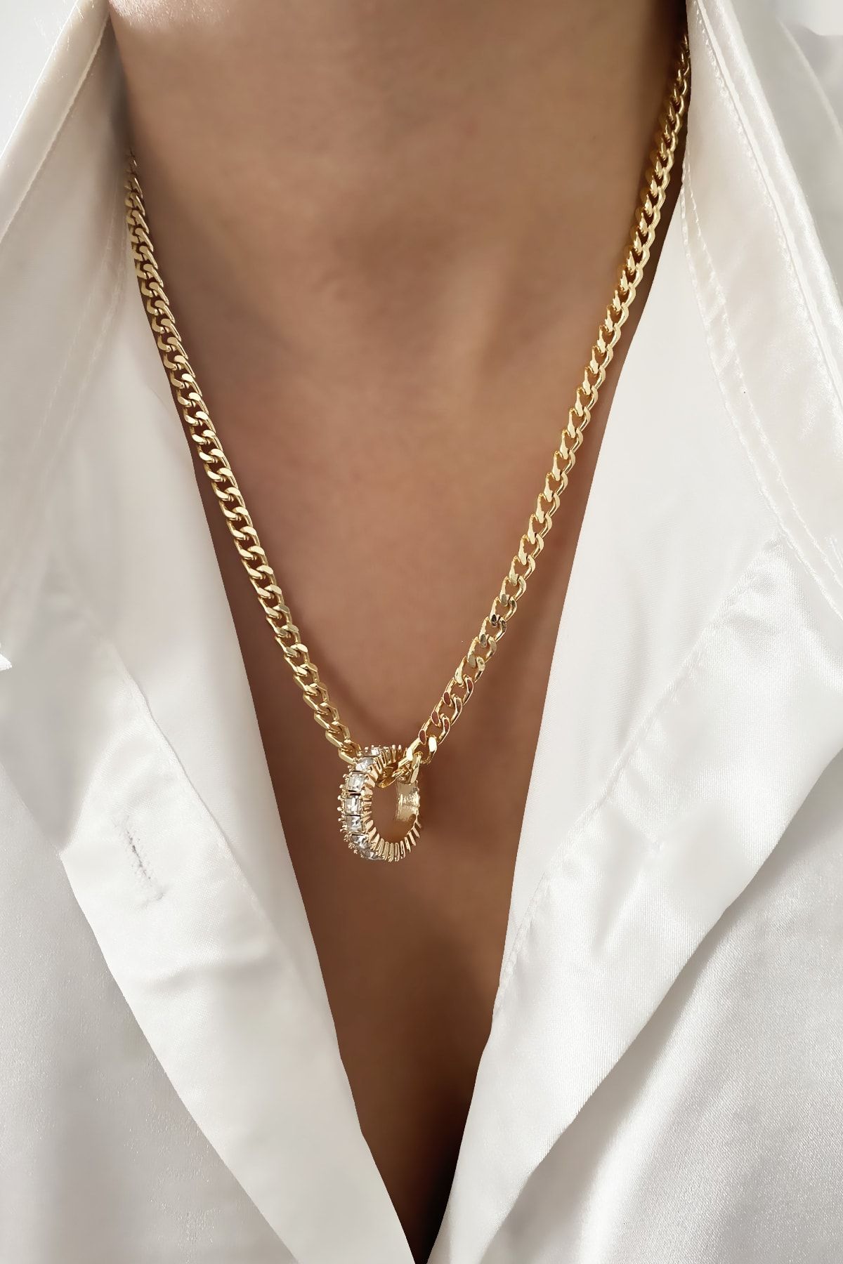 Ring pendant hot sale gold