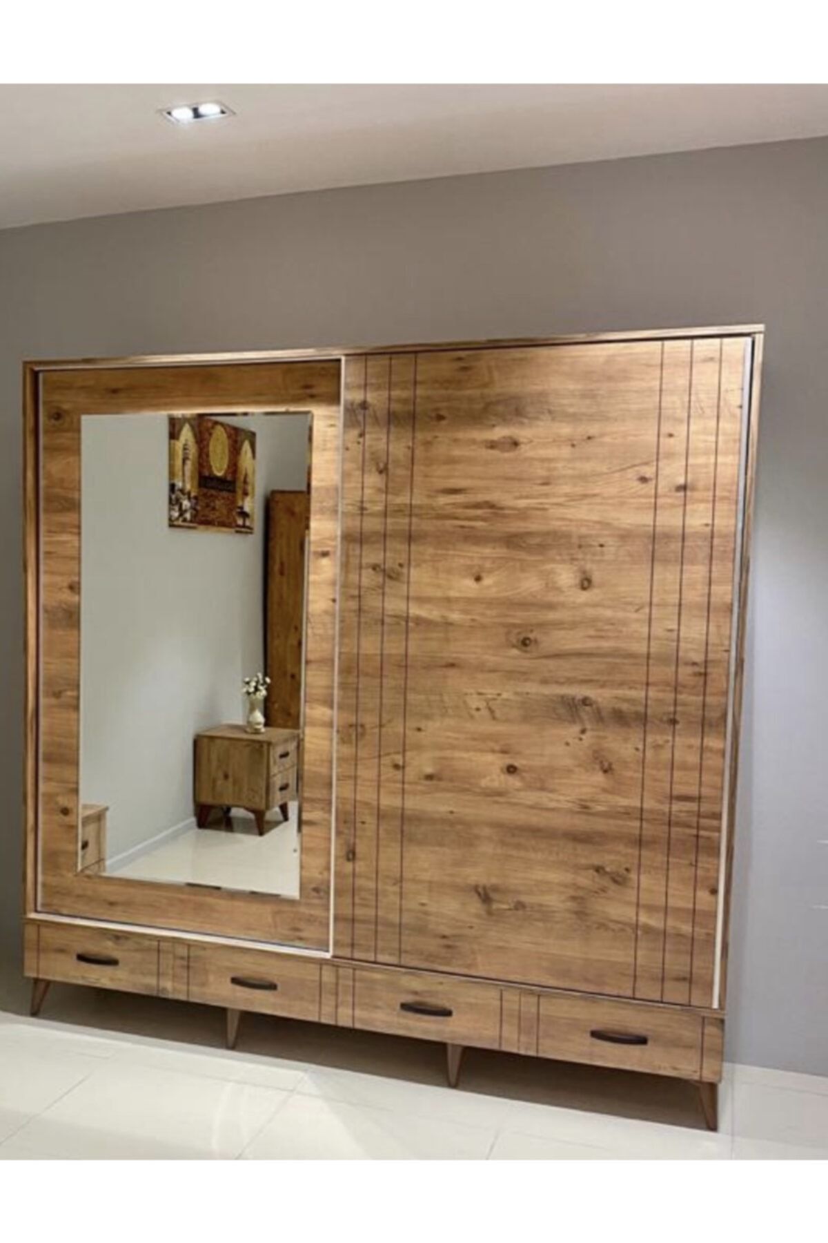 Almila Home Sürgülü Dolap