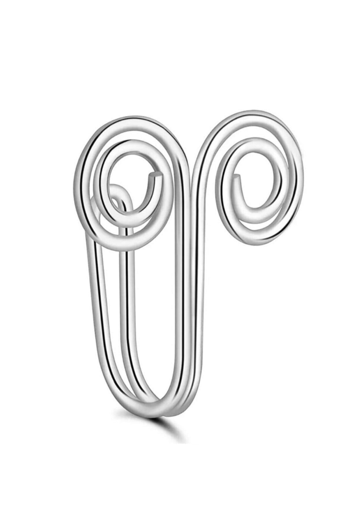 Köstebek Unisex Deliksiz Sıkıştırmalı Fake Hızma Piercing