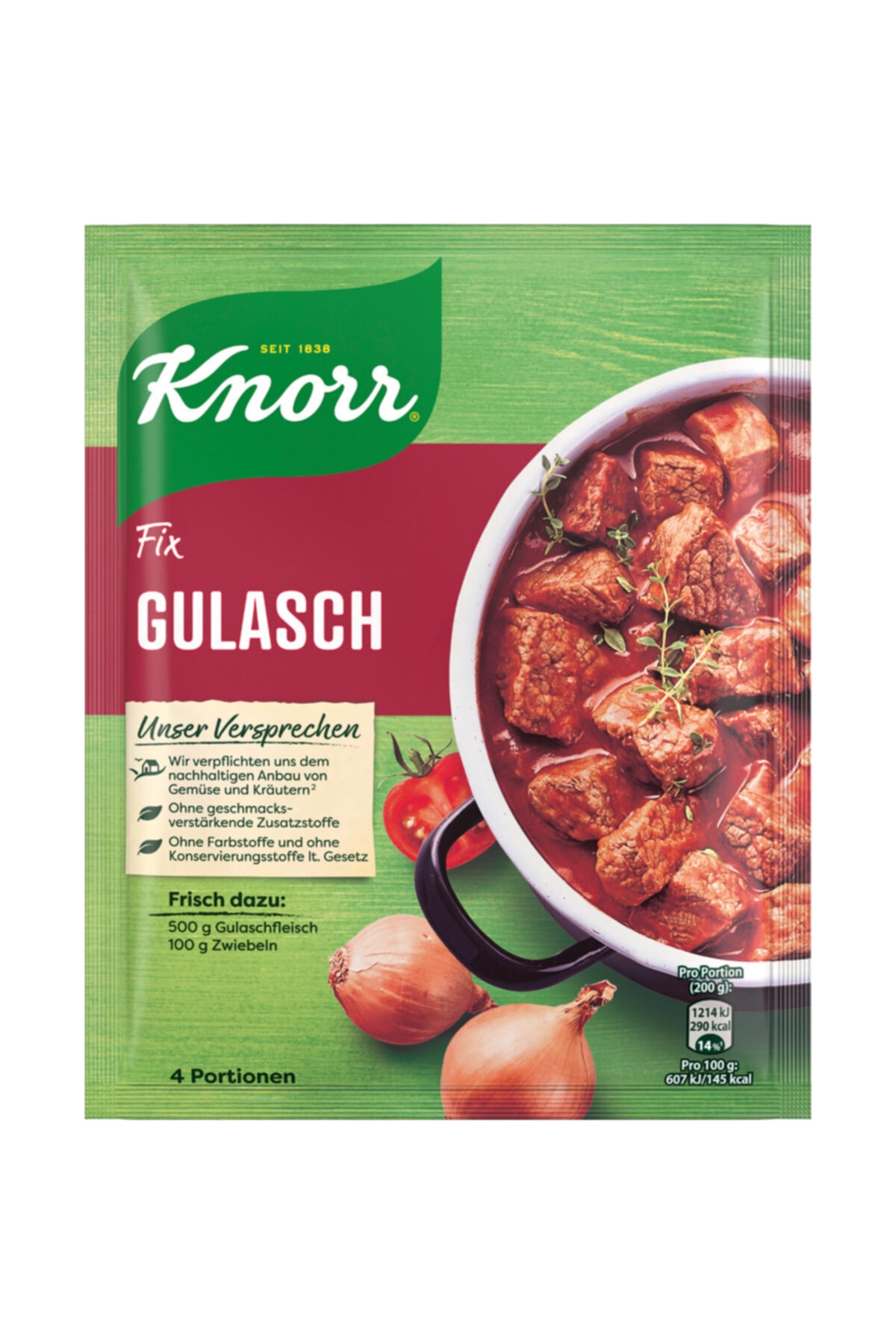 Knorr Fix Gulasch 46 G 4 Portionen