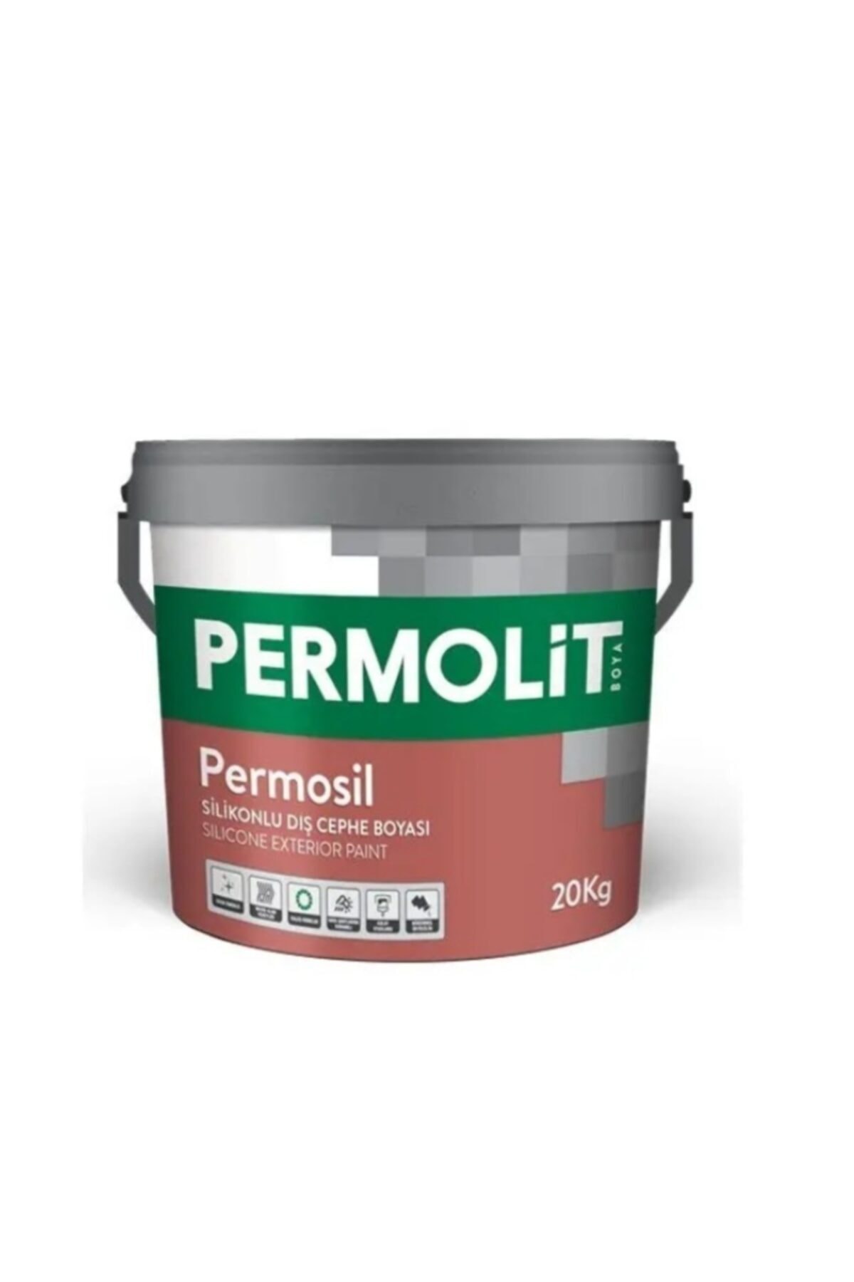 Permolit Permosil Silikonlu Dış Cephe Boyası 20 kg