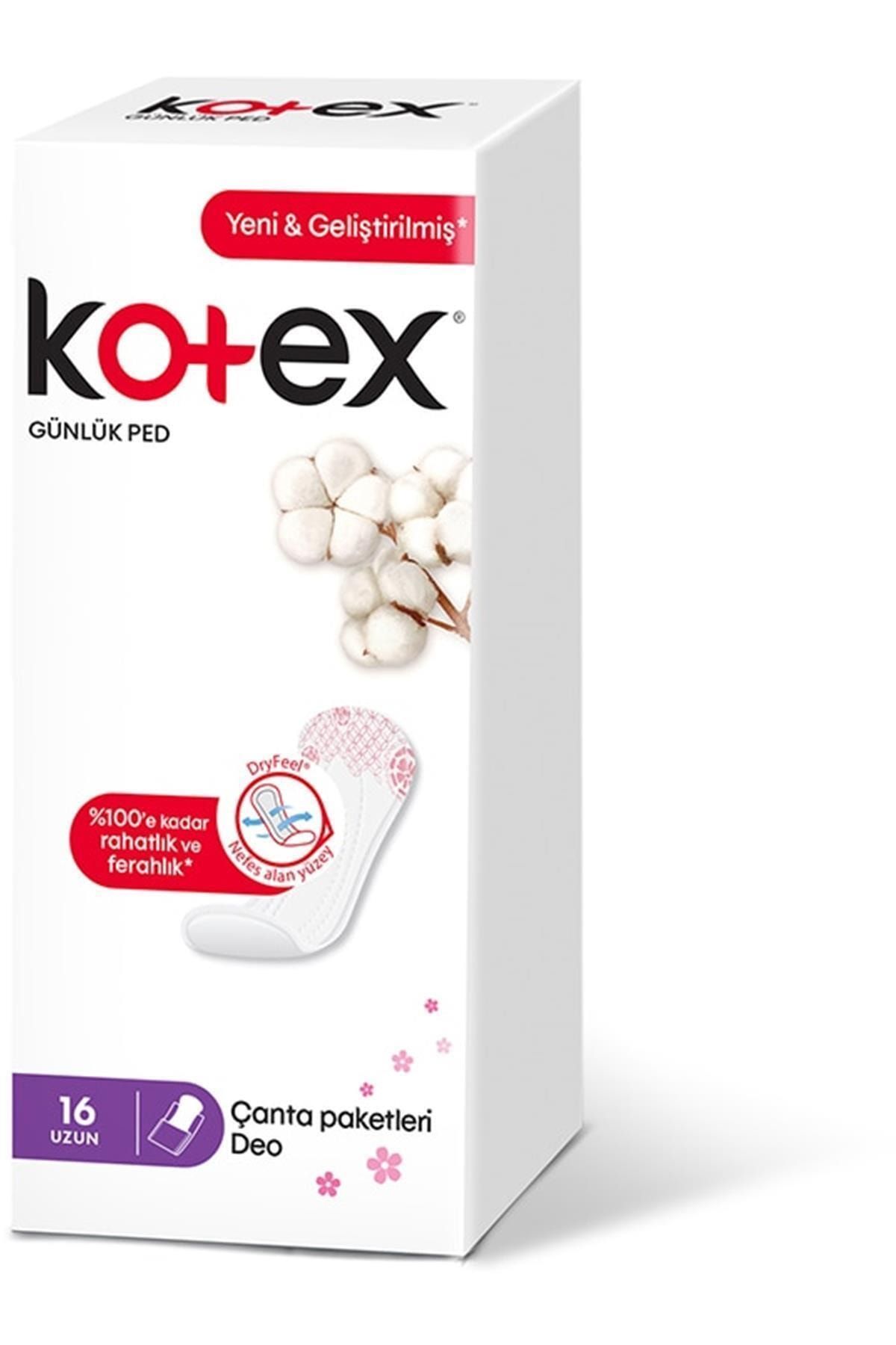 Kotex Marka: Anydays Günlük Ped Uzun 16'lı